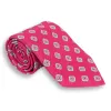 Abstract Diamond Silk and Linen Woven Tie sold by The Andover Shop