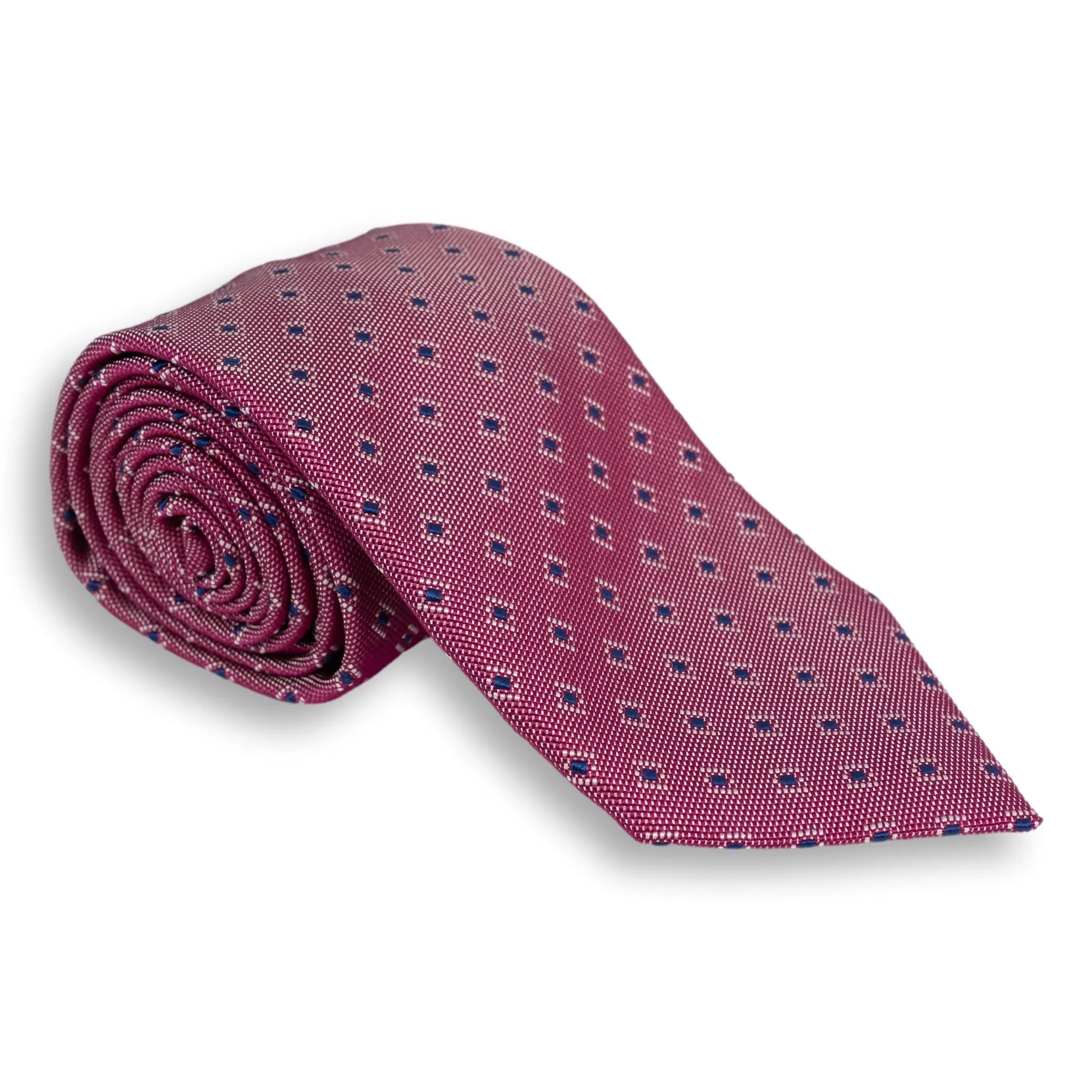Basket Weave Abstract Diamond Silk Woven Tie sold by The Andover Shop product image thumbnail 3