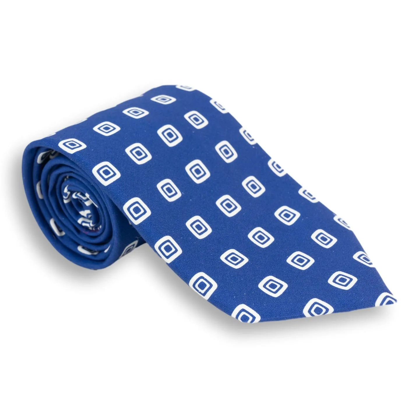 Abstract Multi-Square Silk Print Tie sold by The Andover Shop product image thumbnail 2