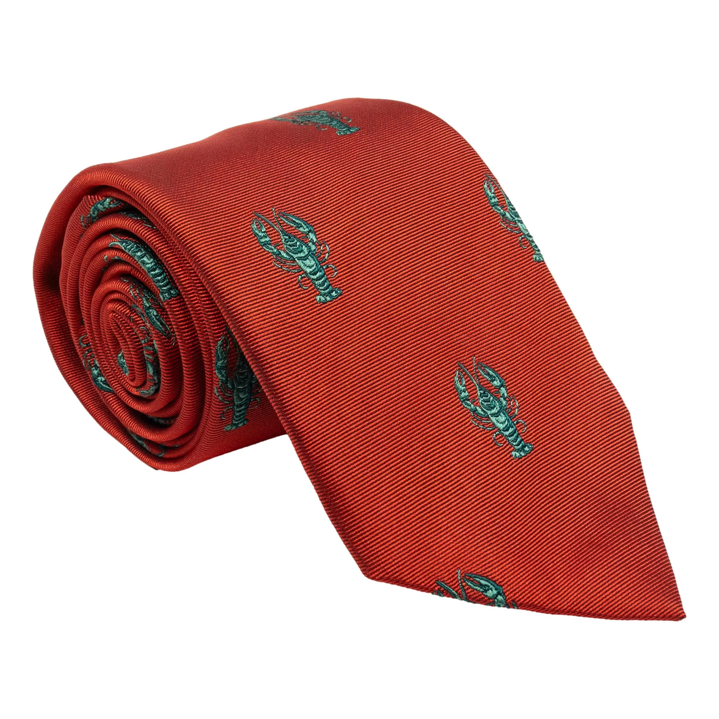 Lobster Silk Woven Tie sold by The Andover Shop product image thumbnail 3