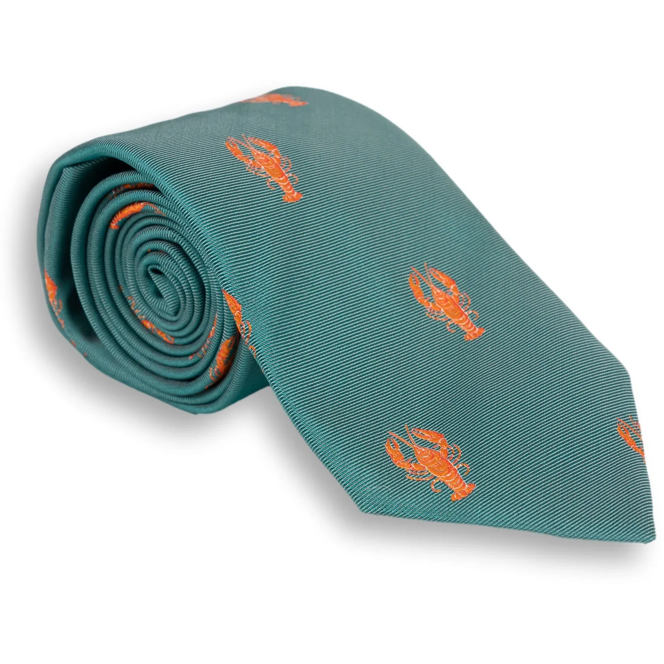 Lobster Silk Woven Tie sold by The Andover Shop product image thumbnail 4