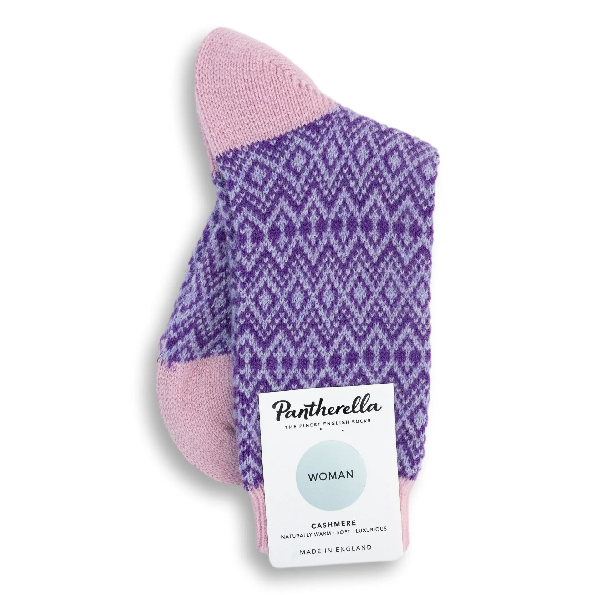 Ladies Aster Cashmere Socks sold by The Andover Shop product image thumbnail 2