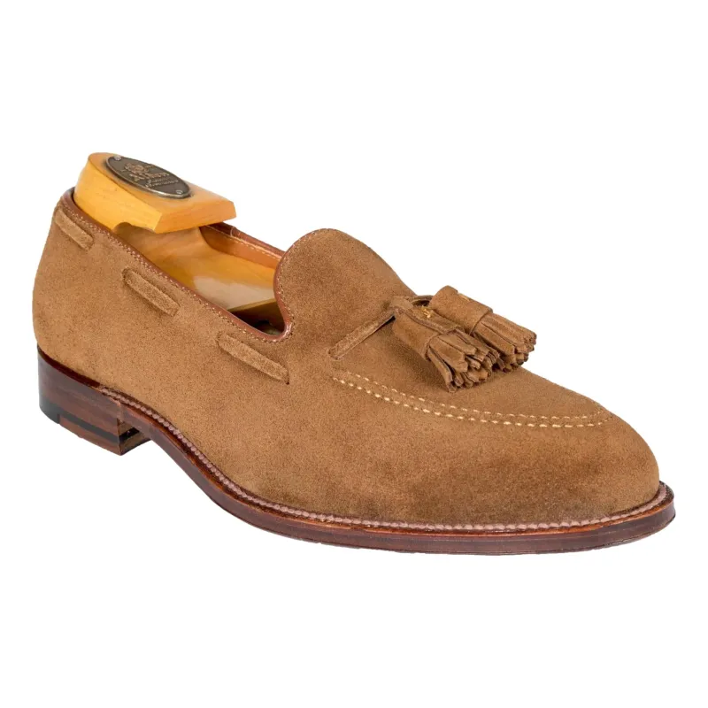 Alden 3403 Snuff Suede Tassel Loafer sold by The Andover Shop