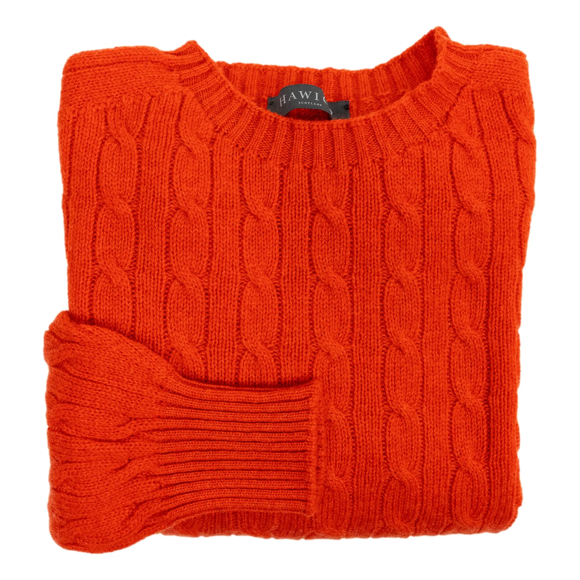 Pure Cashmere Montreux Cable Crew Neck Sweater sold by The Andover Shop product image thumbnail 4