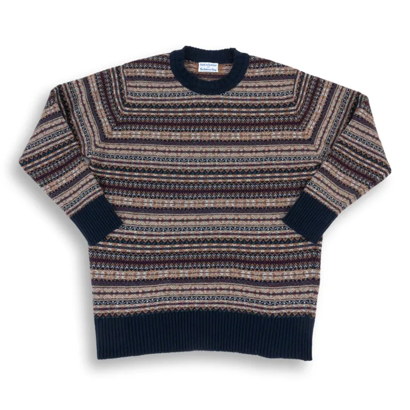 Fairisle Geelong Crewneck Sweater sold by The Andover Shop