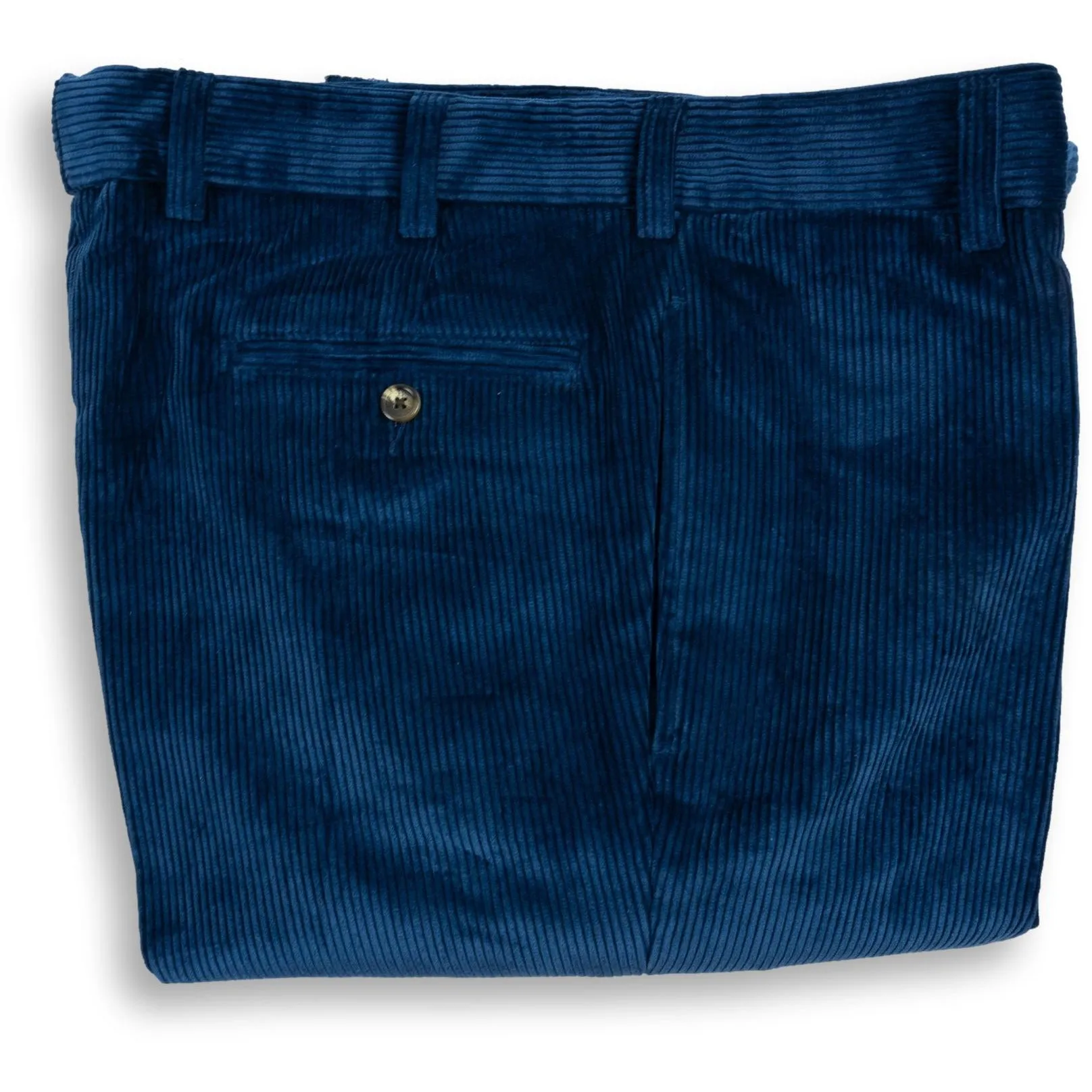 Plain Front Corduroy Trousers sold by The Andover Shop product image thumbnail 5