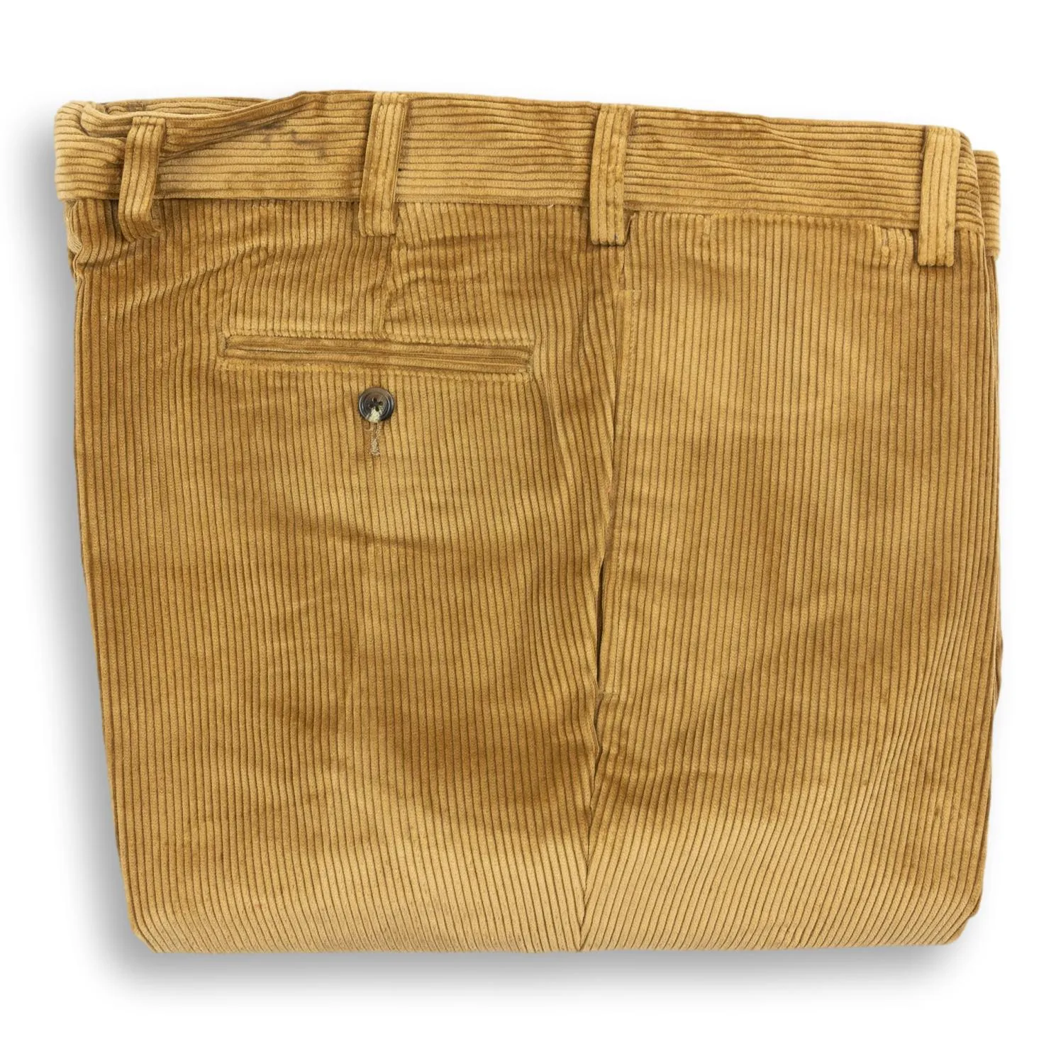 Plain Front Corduroy Trousers sold by The Andover Shop