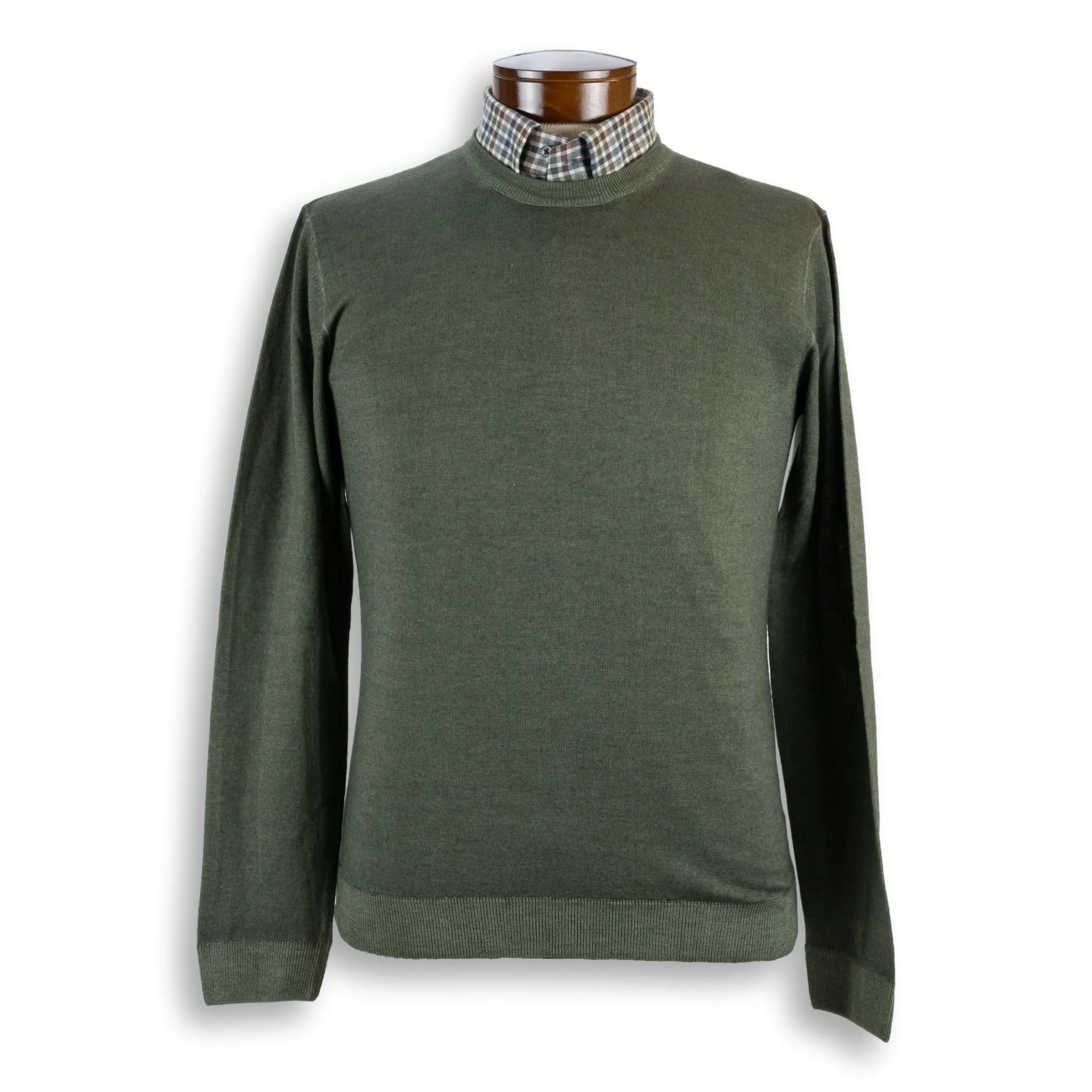 Merino Wool Crew Neck Sweater sold by The Andover Shop