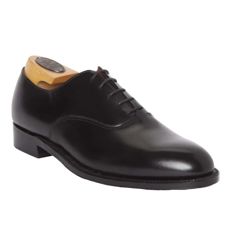 Alden 932 Plain Toe Bal Black Calfskin sold by The Andover Shop