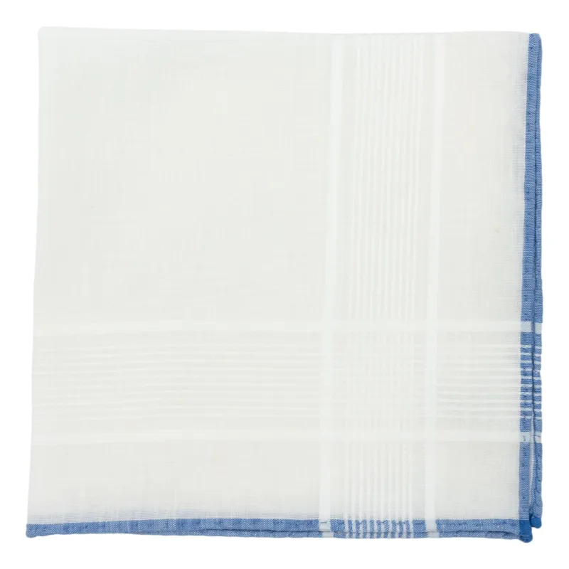 Vigny Cotton Pocket Square sold by The Andover Shop