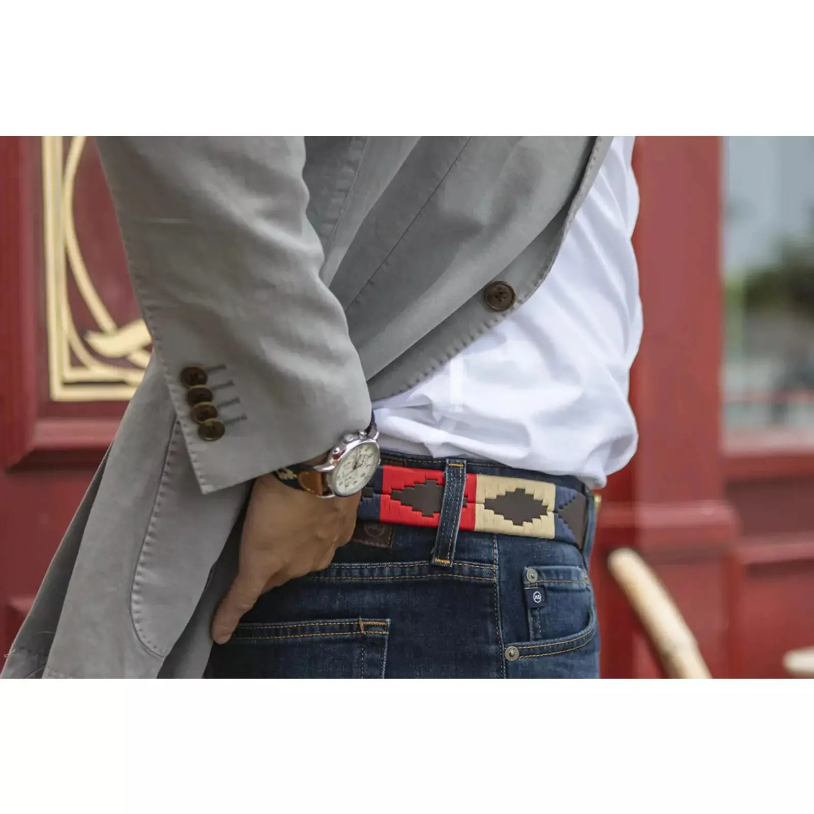 El Americano Polo Belt sold by The Andover Shop product image thumbnail 4