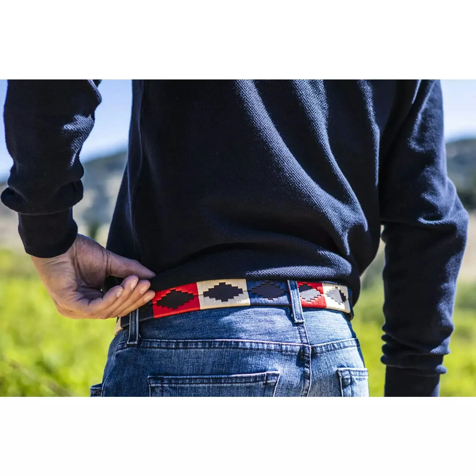 El Americano Polo Belt sold by The Andover Shop product image thumbnail 3