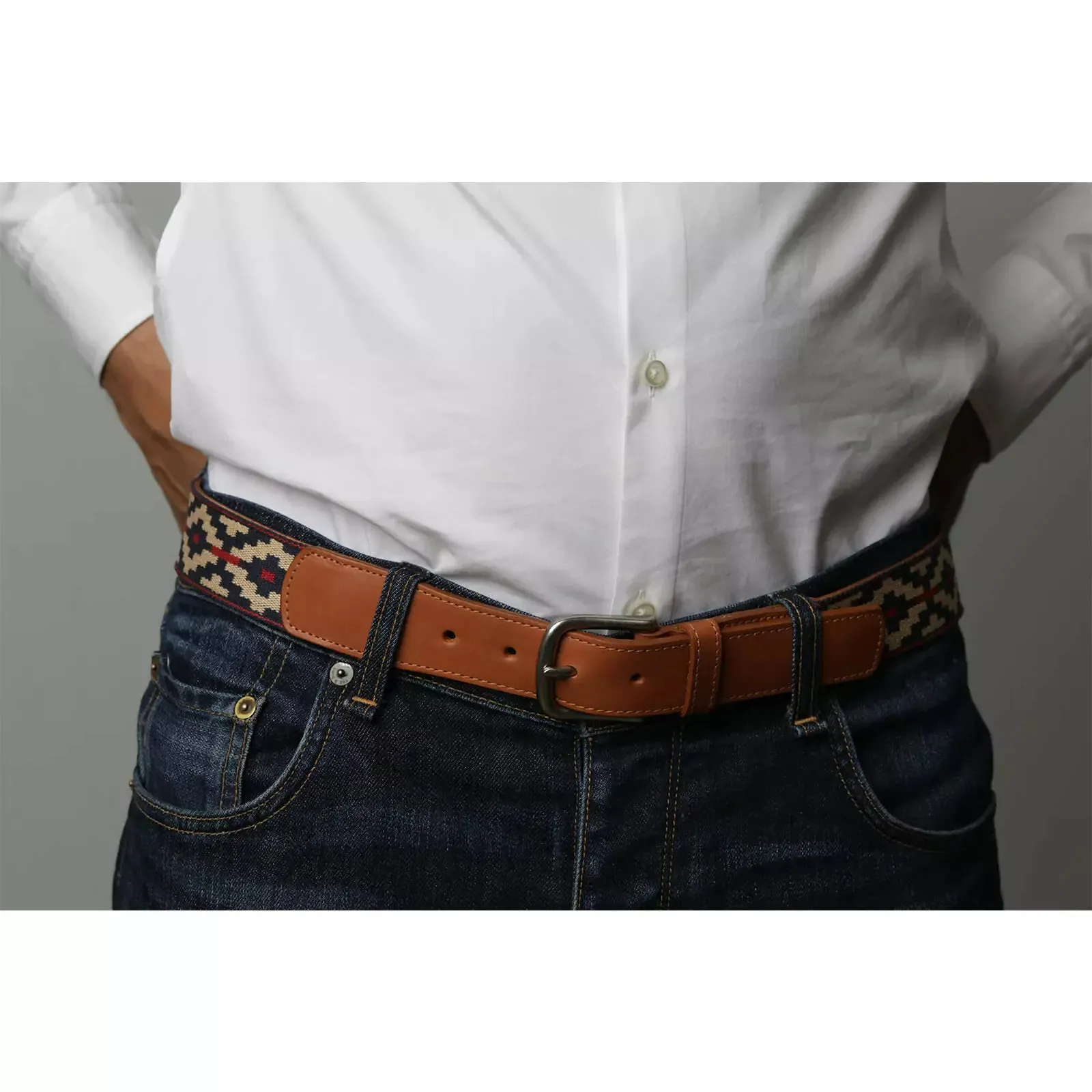 Trucha Woven Belt sold by The Andover Shop product image thumbnail 4