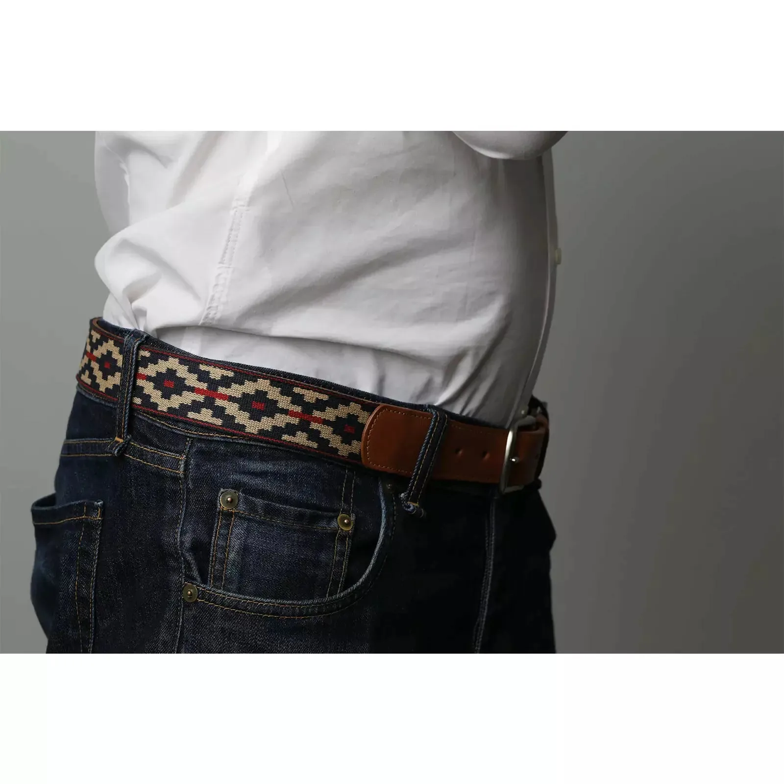Trucha Woven Belt sold by The Andover Shop product image thumbnail 3