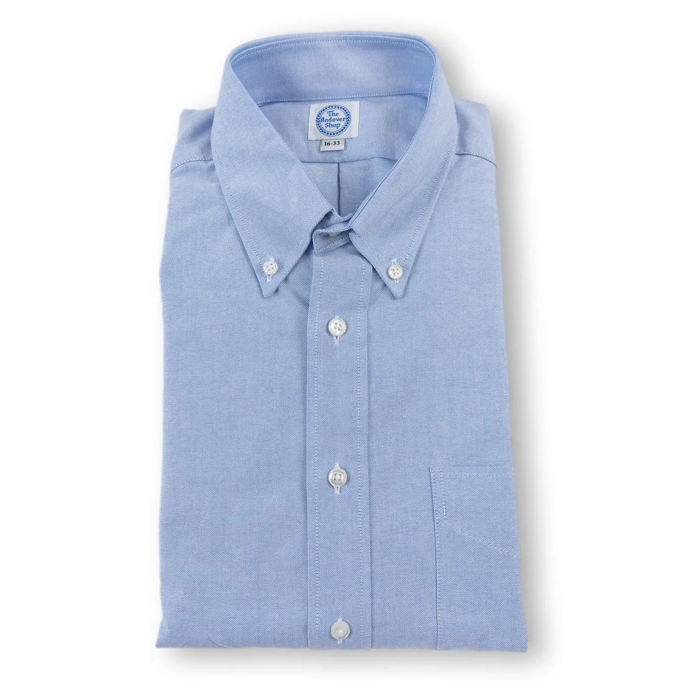 Blue Oxford Button Down Dress Shirt sold by The Andover Shop