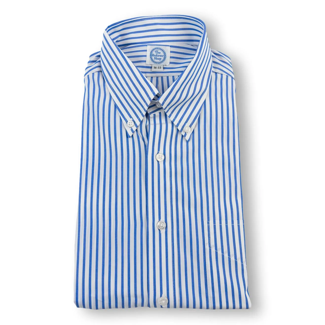 Blue Bengal Stripe Button Down Dress Shirt sold by The Andover Shop