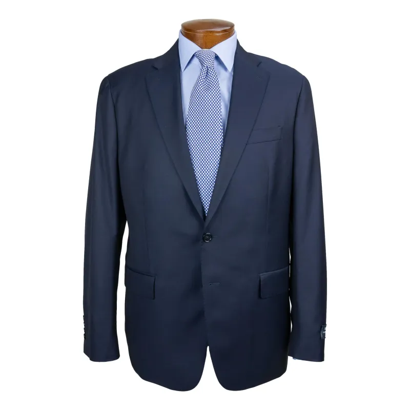 Two Button Side Vent Navy Suit sold by The Andover Shop