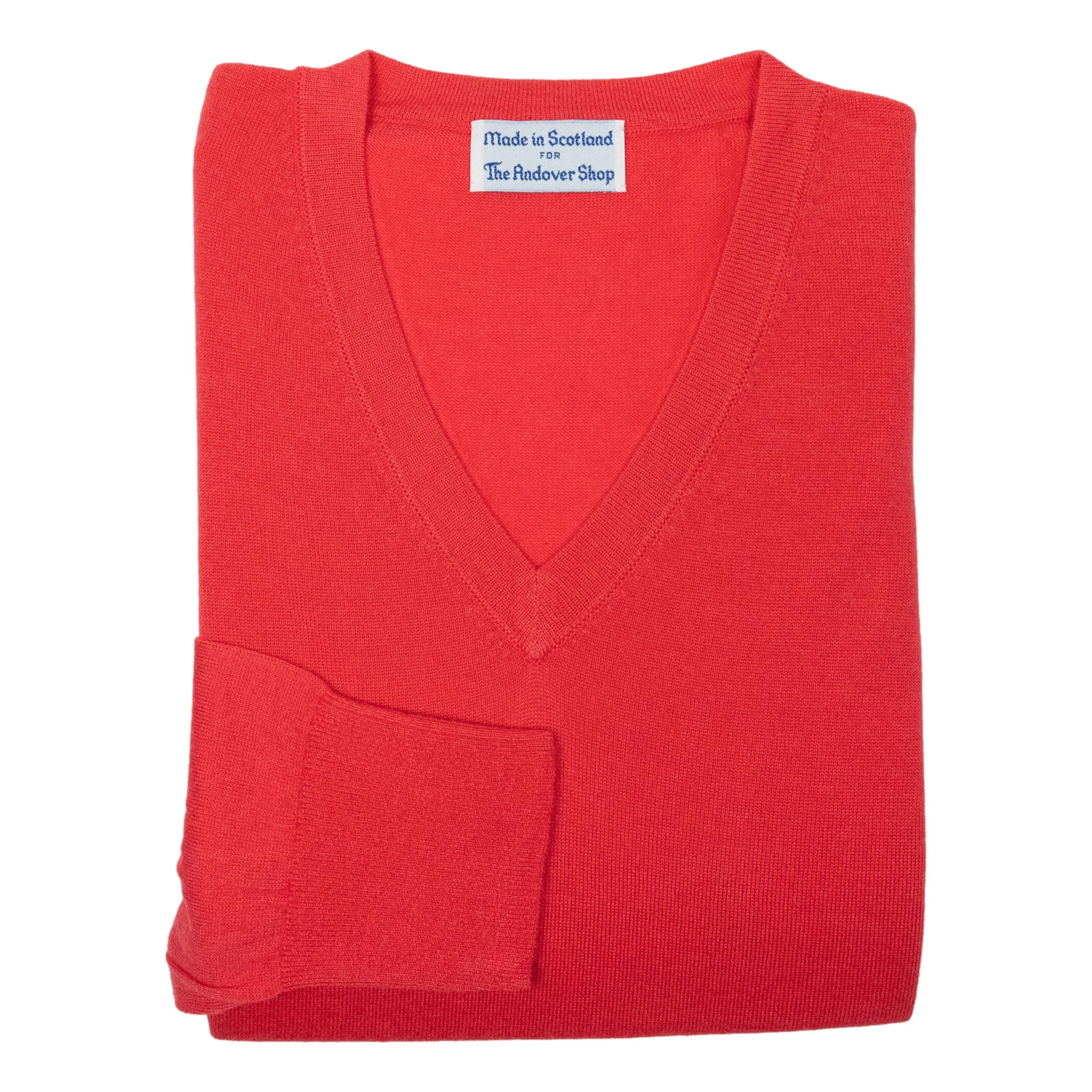 Joshua Cashmere and Silk Blend V-Neck Sweater sold by The Andover Shop product image thumbnail 3