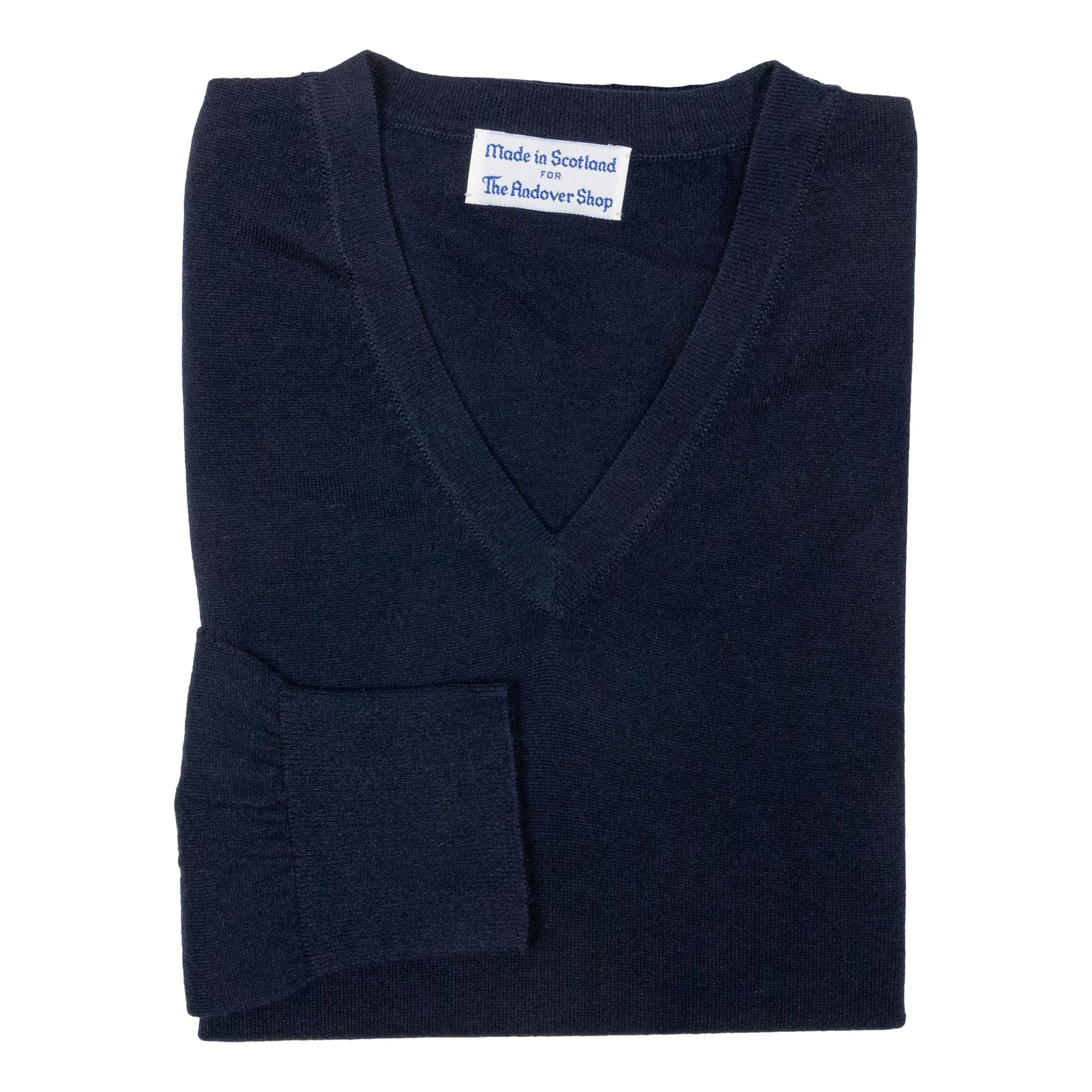 Joshua Cashmere and Silk Blend V-Neck Sweater sold by The Andover Shop product image thumbnail 2