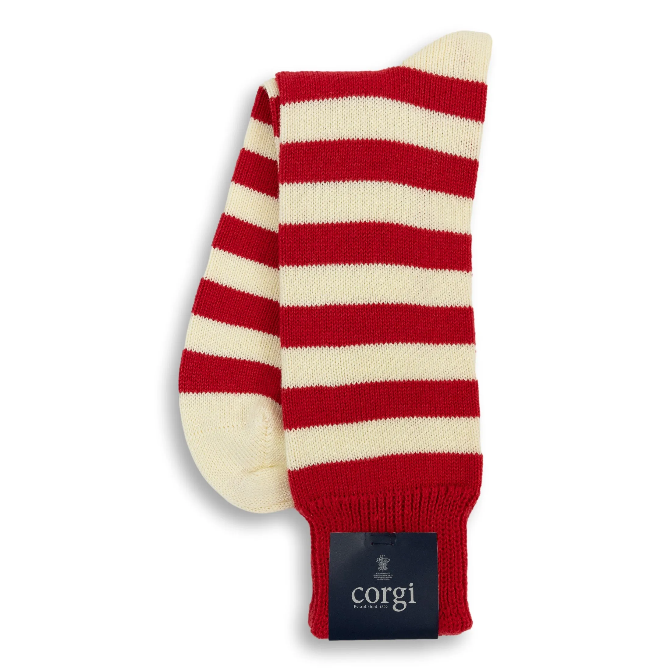 Striped Cotton Rugby Socks sold by The Andover Shop