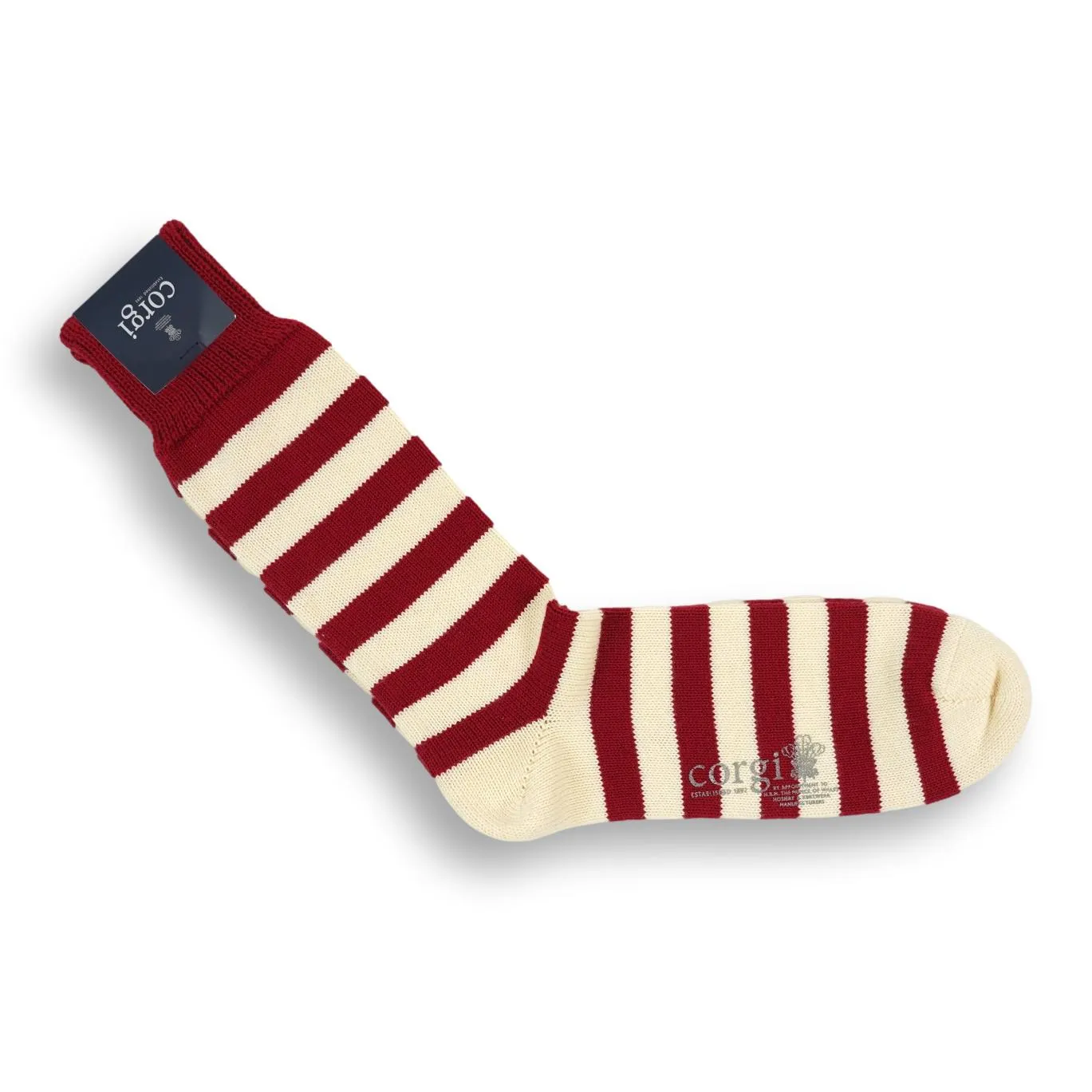 Striped Cotton Rugby Socks sold by The Andover Shop product image thumbnail 2