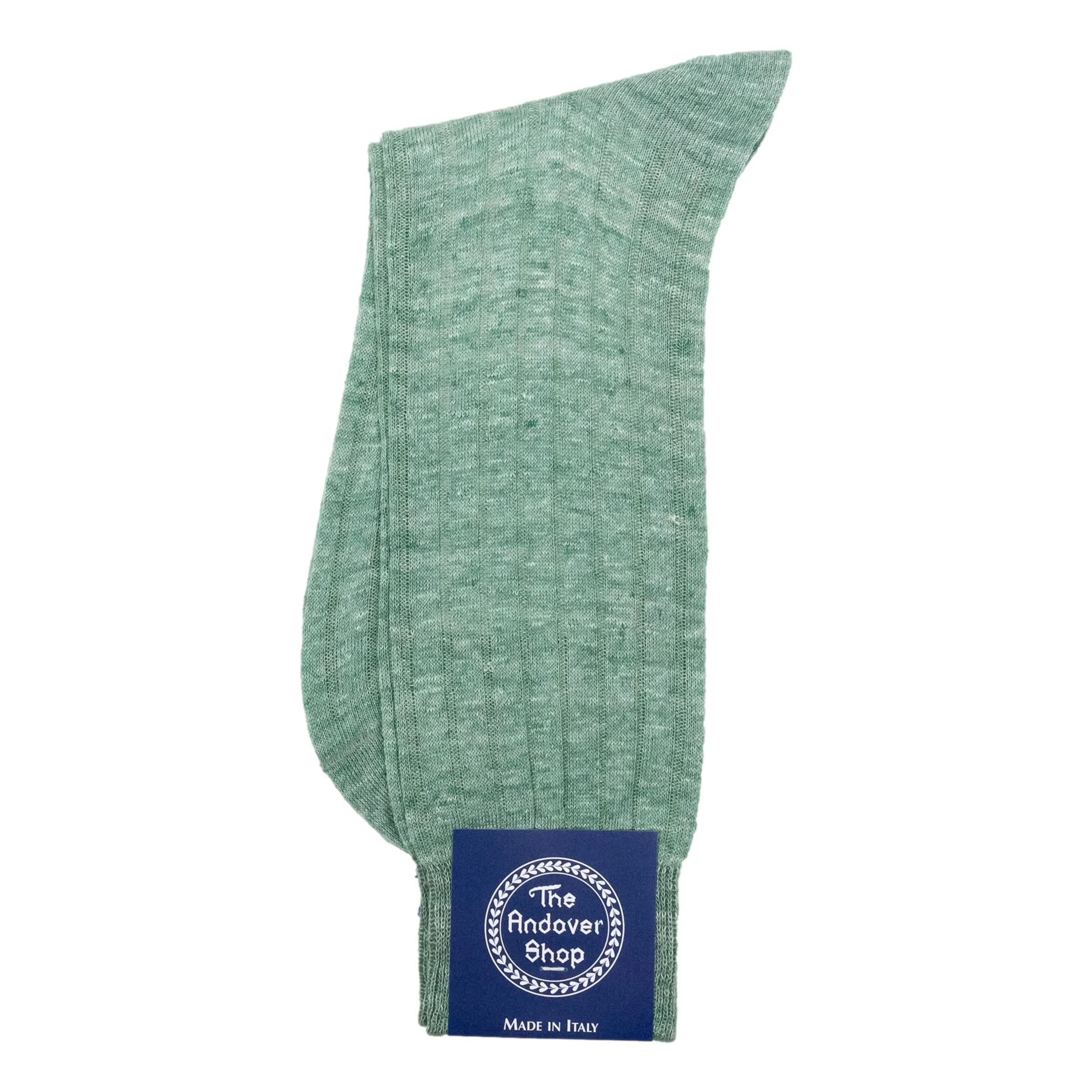 Mid-Calf Marl Linen Dress Sock sold by The Andover Shop product image thumbnail 4