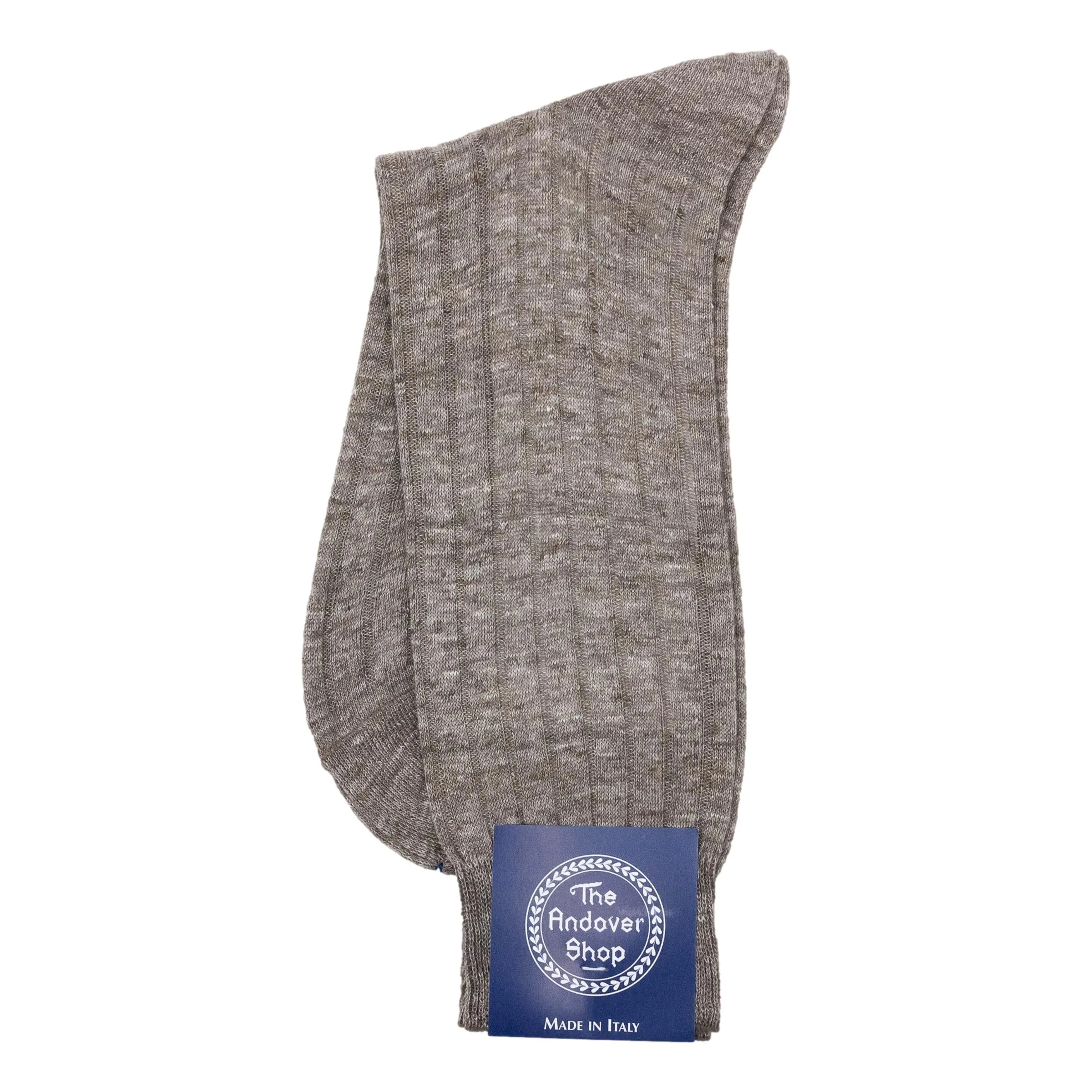 Mid-Calf Marl Linen Dress Sock sold by The Andover Shop product image thumbnail 3