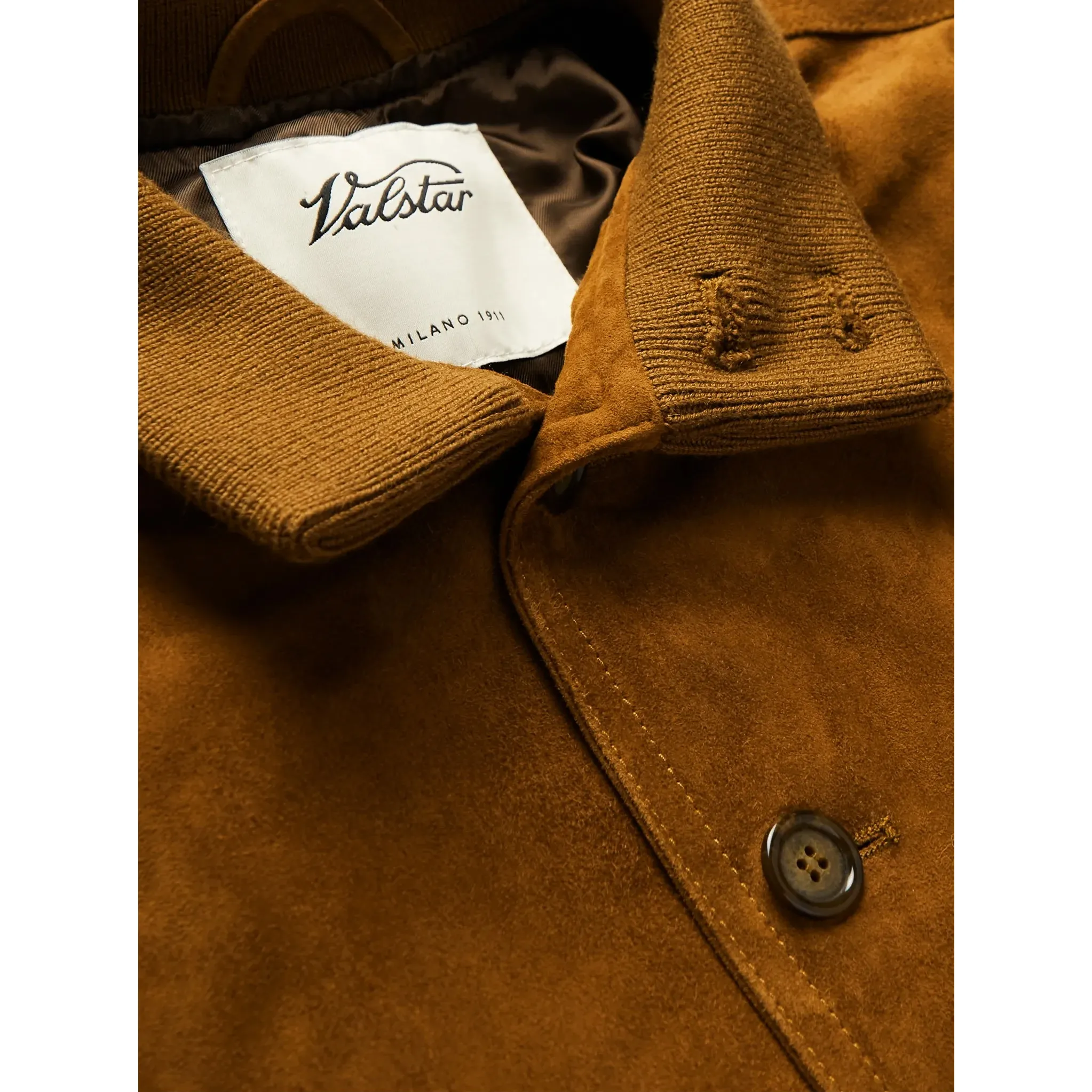 Valstarino Suede Bomber Jacket sold by The Andover Shop product image thumbnail 3
