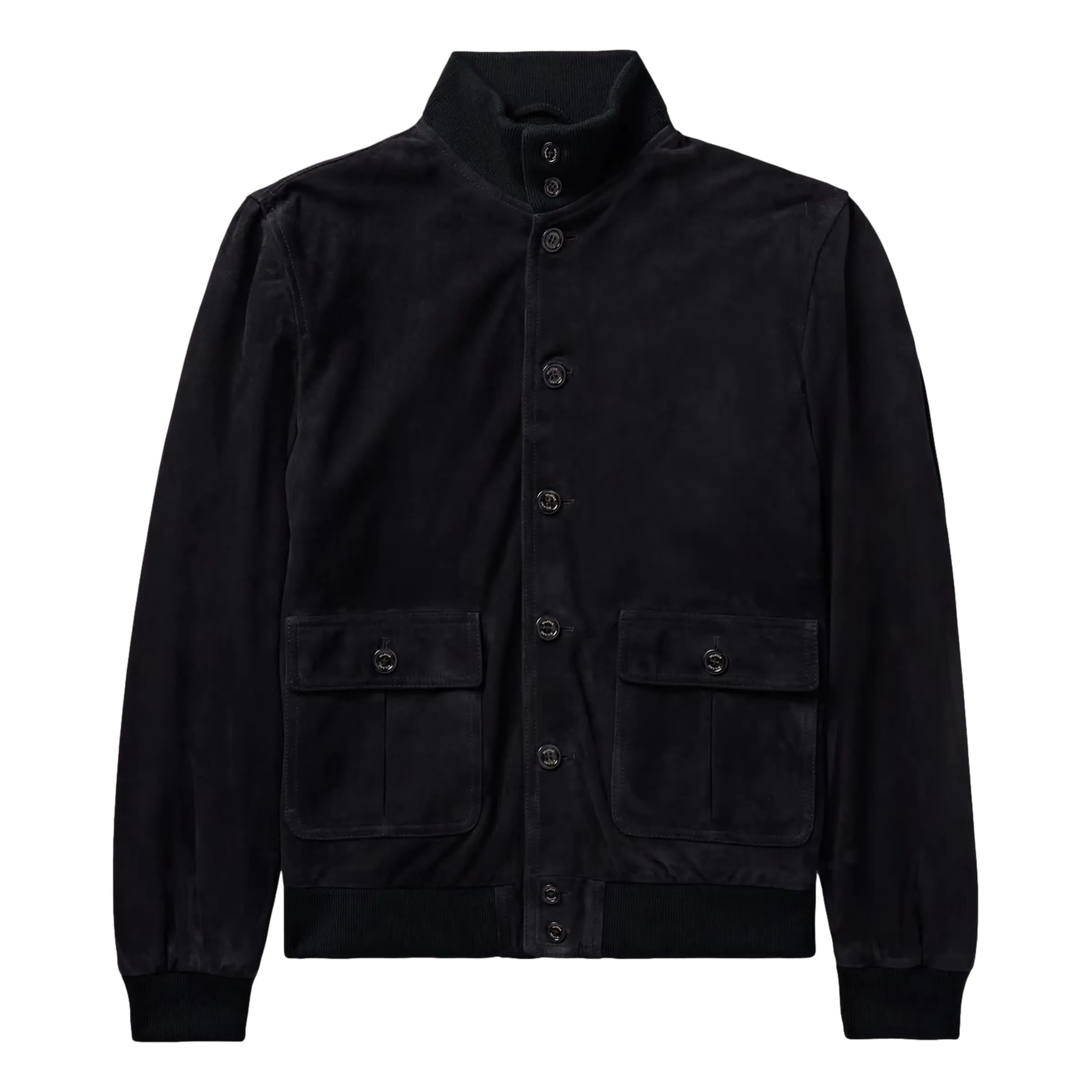 Valstarino Suede Bomber Jacket sold by The Andover Shop product image thumbnail 2