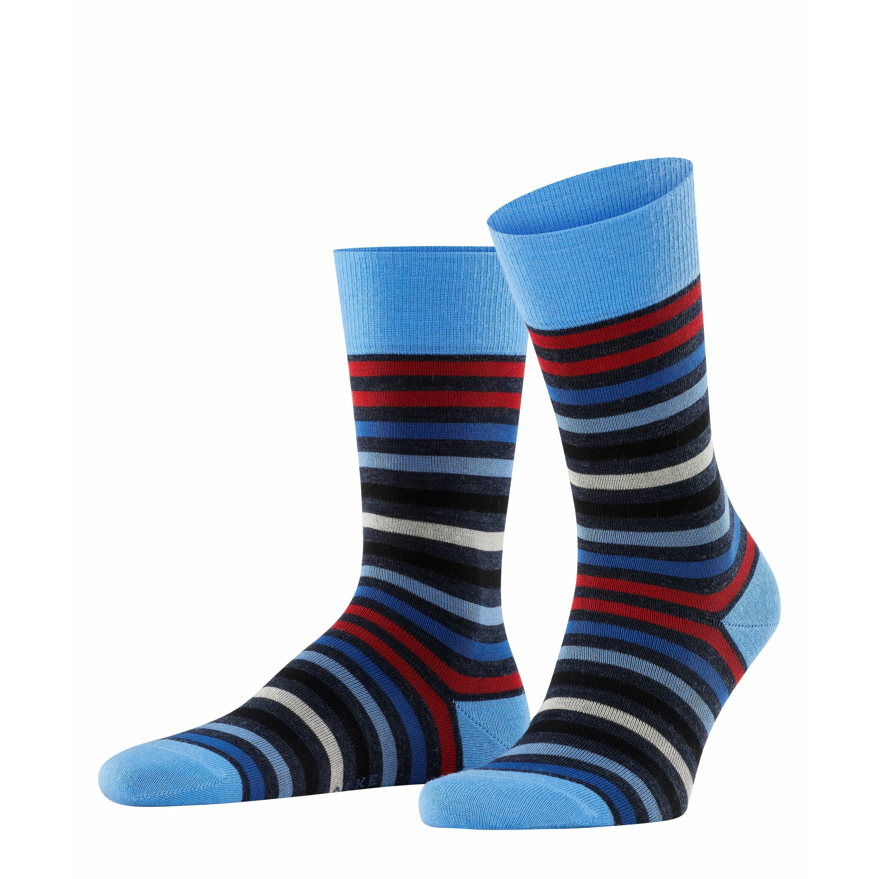 Tinted Stripe Mid-Calf Dress Sock sold by The Andover Shop product image thumbnail 4