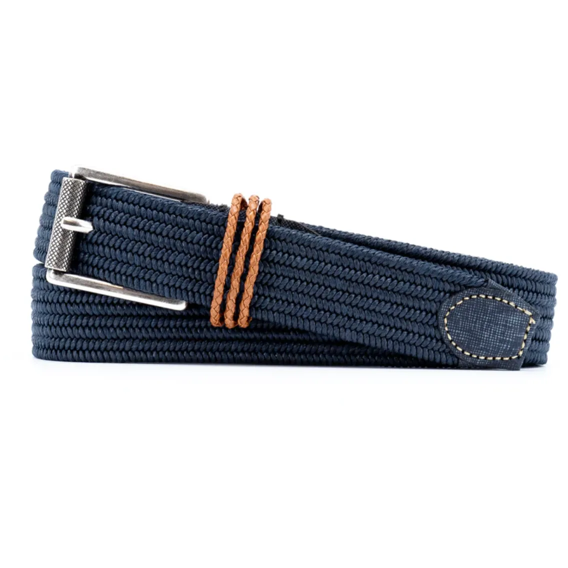 Riviera Braided Wax Cotton Belt sold by The Andover Shop