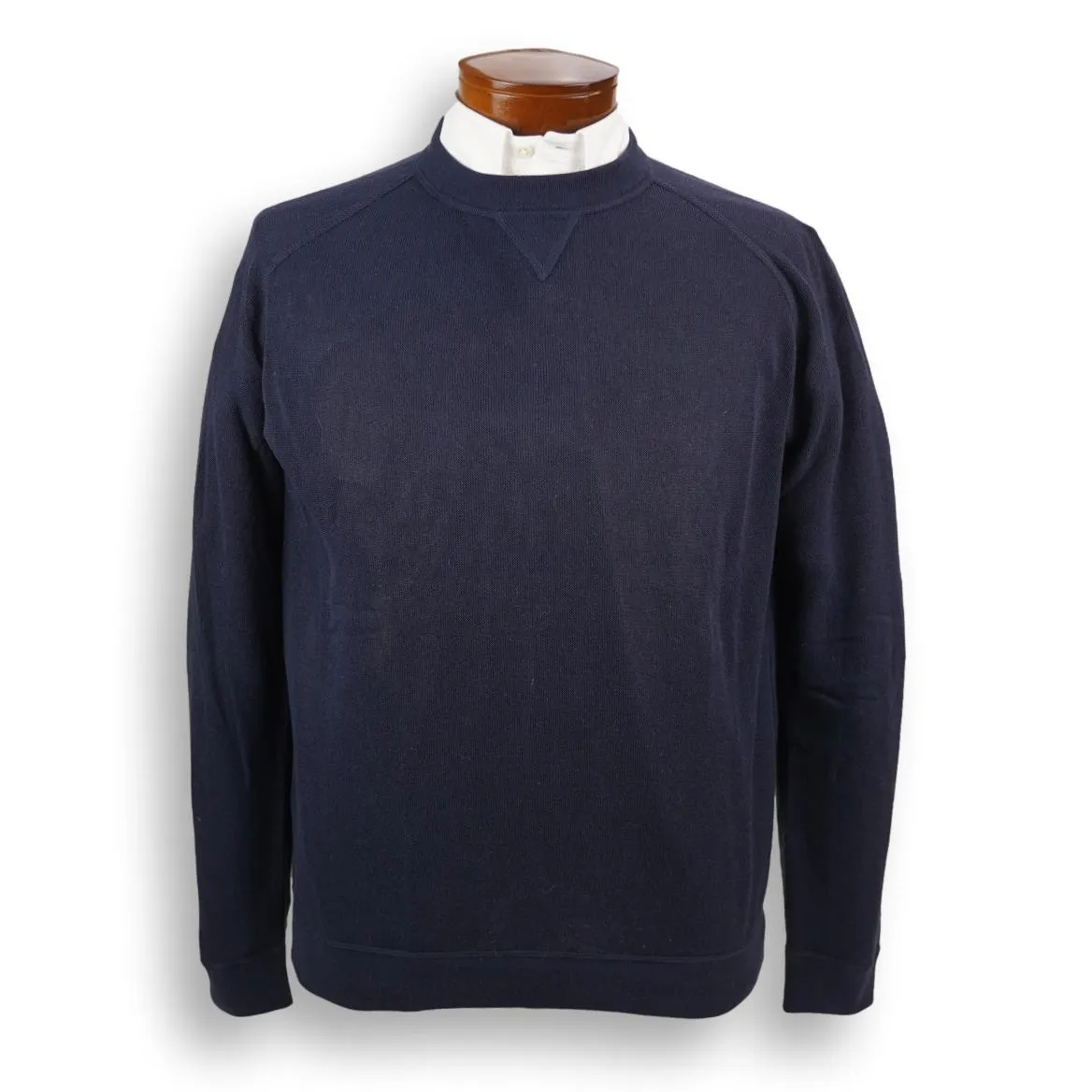 Pima Cotton Crew Neck Sweater sold by The Andover Shop