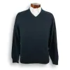 Pima Cotton V-Neck Sweater sold by The Andover Shop