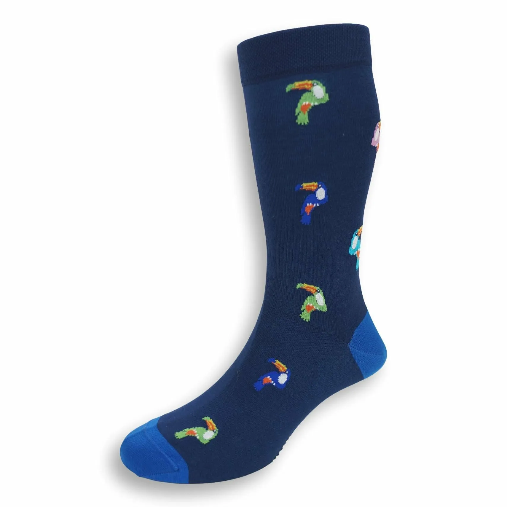 Toucan Mid-Calf Dress Socks sold by The Andover Shop product image thumbnail 2