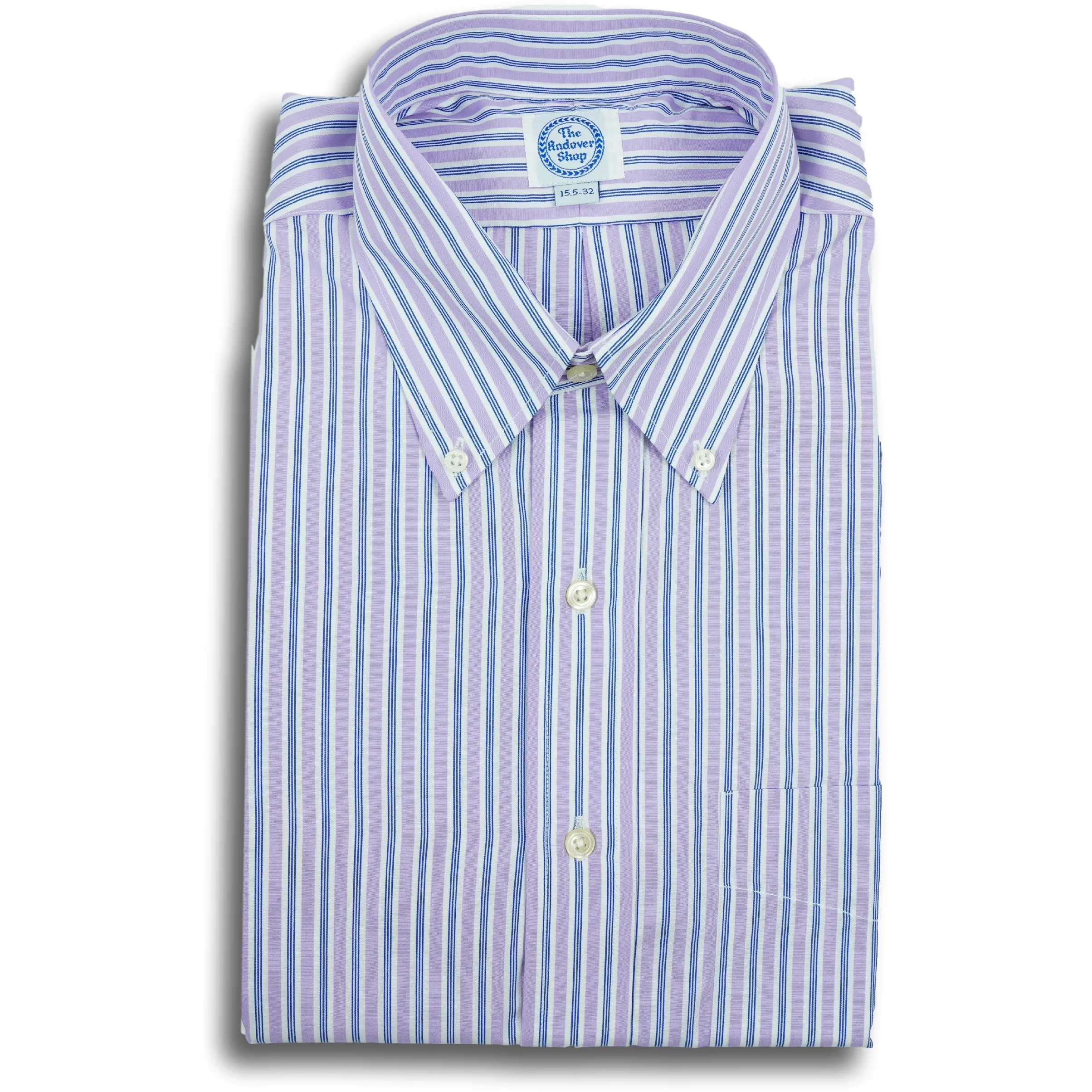 Cluster Stripe Button Down Dress Shirt sold by The Andover Shop