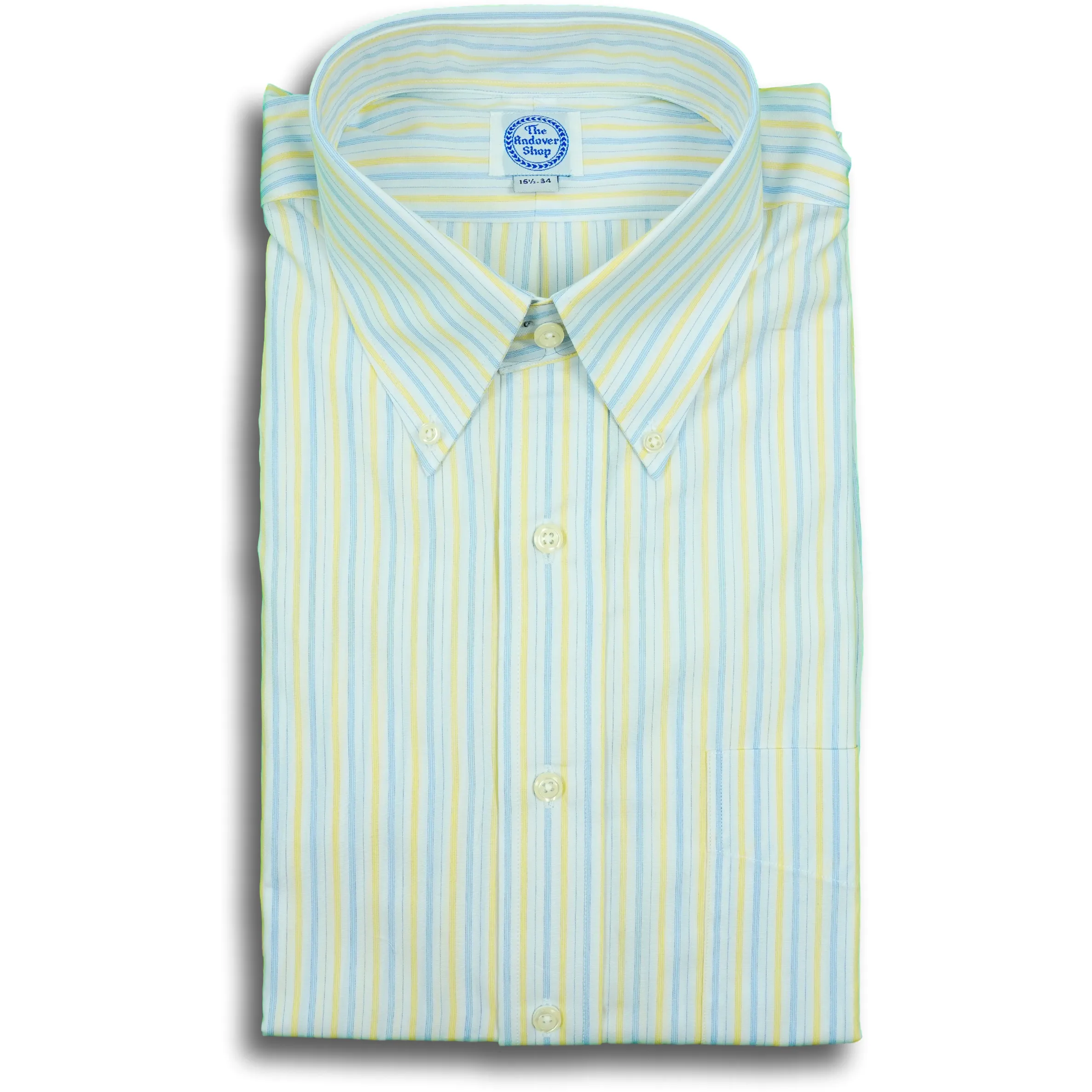 Cluster Stripe Button Down Dress Shirt sold by The Andover Shop product image thumbnail 2