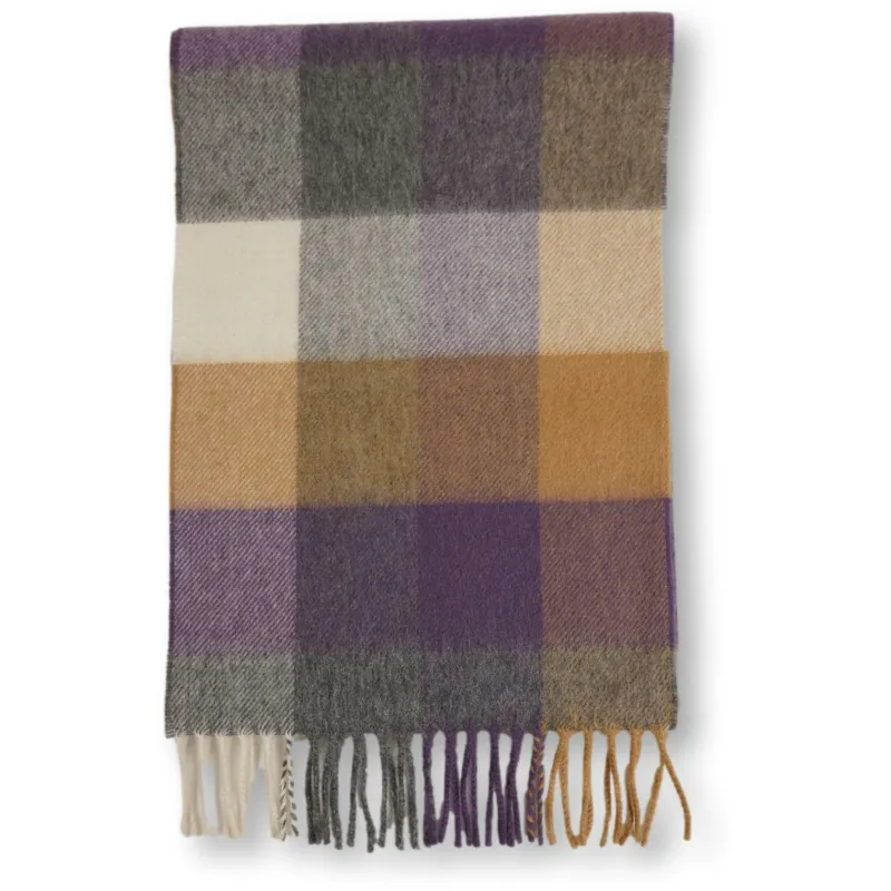 Classic 100% Check Cashmere Scarf sold by The Andover Shop