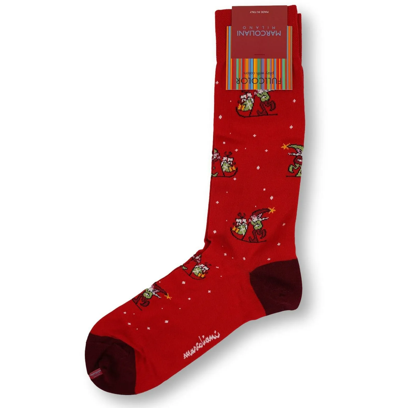 Christmas Elf Cotton Dress Sock sold by The Andover Shop product image thumbnail 2