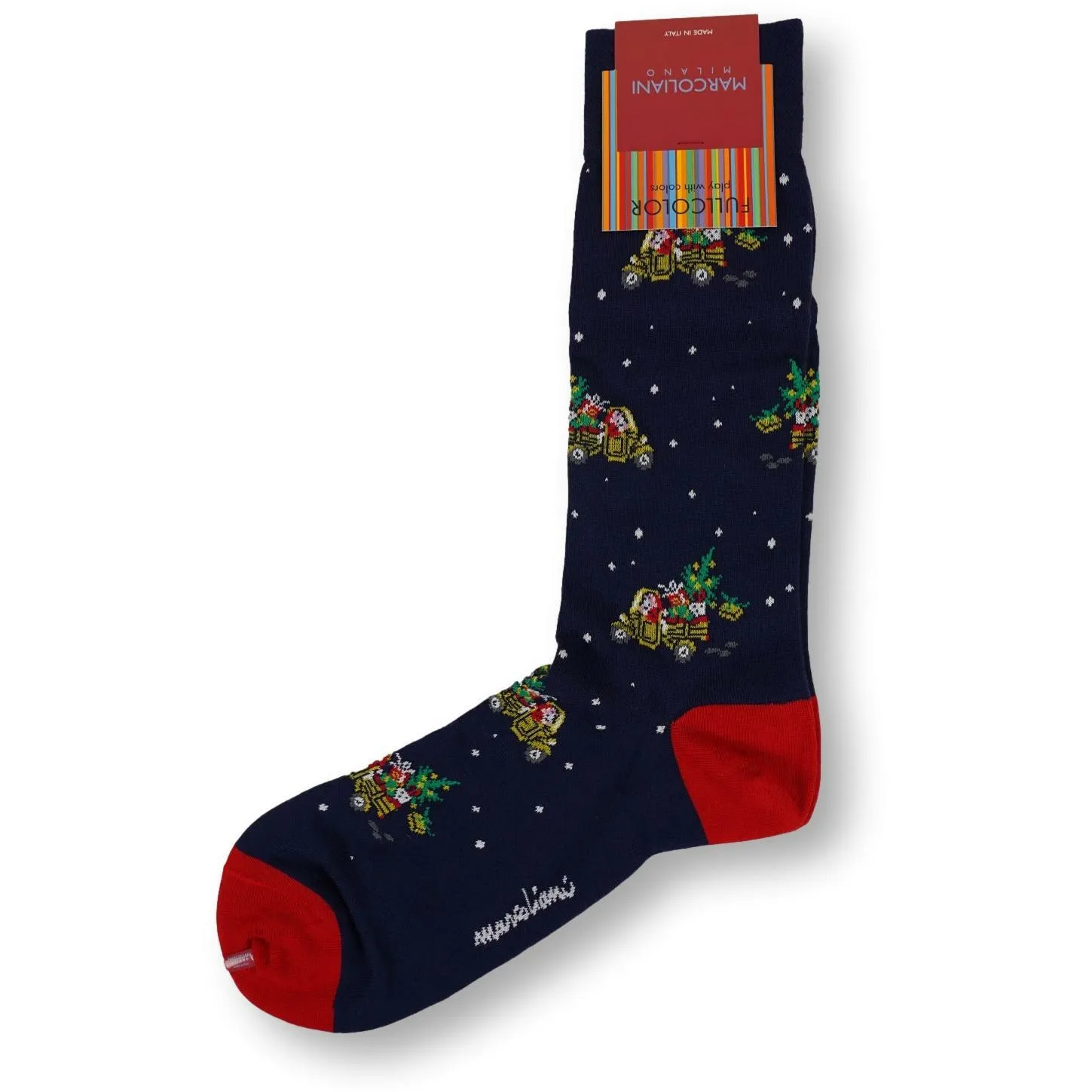 Christmas Elf Cotton Dress Sock sold by The Andover Shop