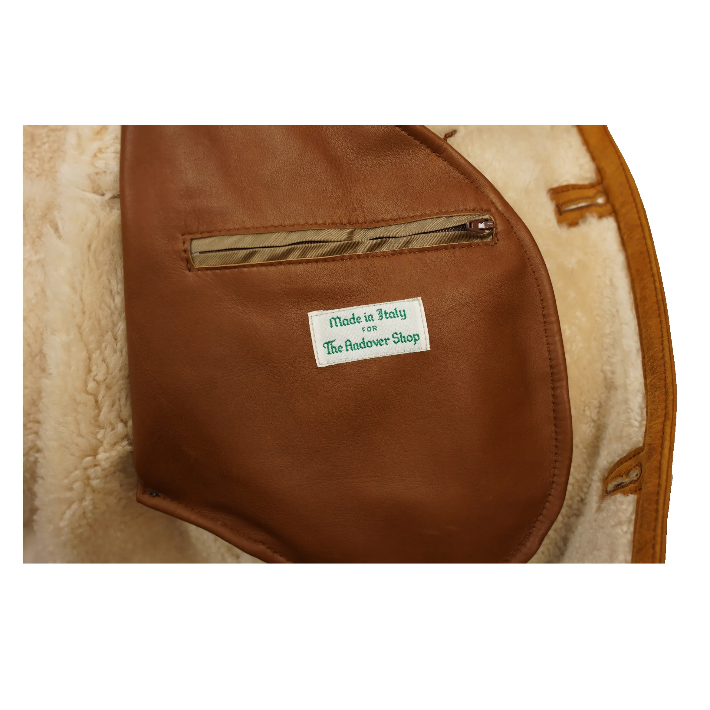 Shearling Jacket sold by The Andover Shop product image thumbnail 4
