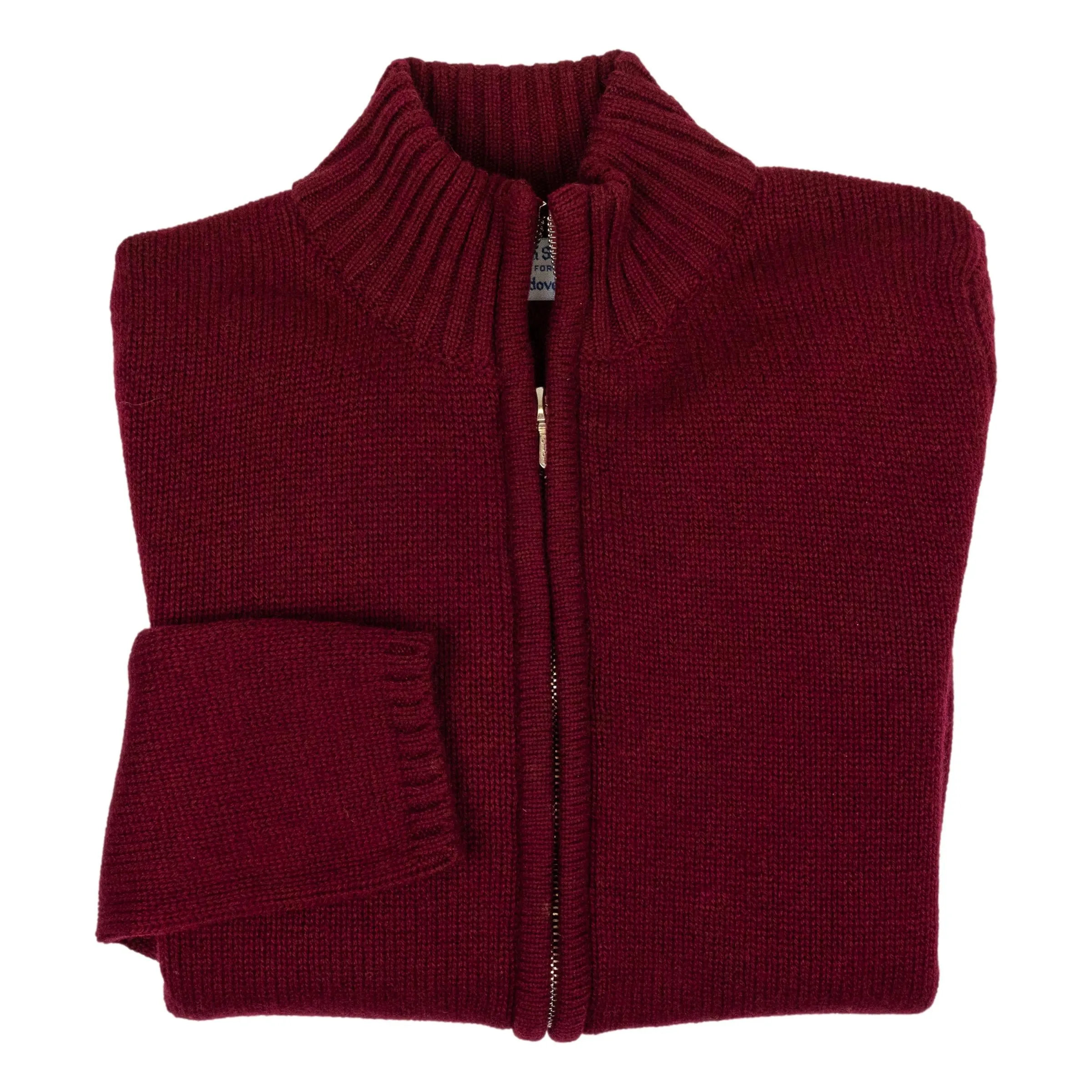 Zola High Neck Zipper Cashmere Sweater sold by The Andover Shop product image thumbnail 3