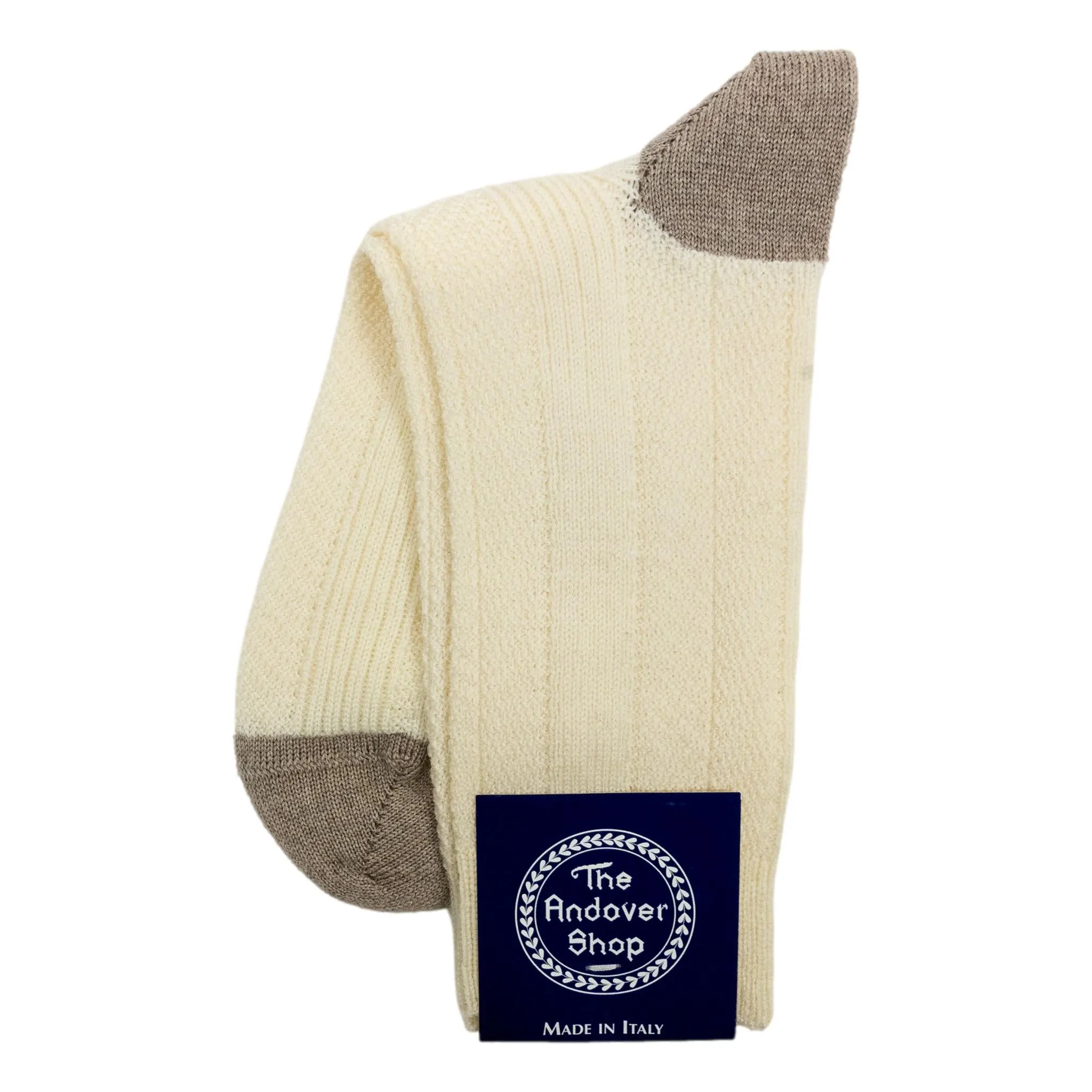 Women's Wool Ribbed Dress Sock sold by The Andover Shop