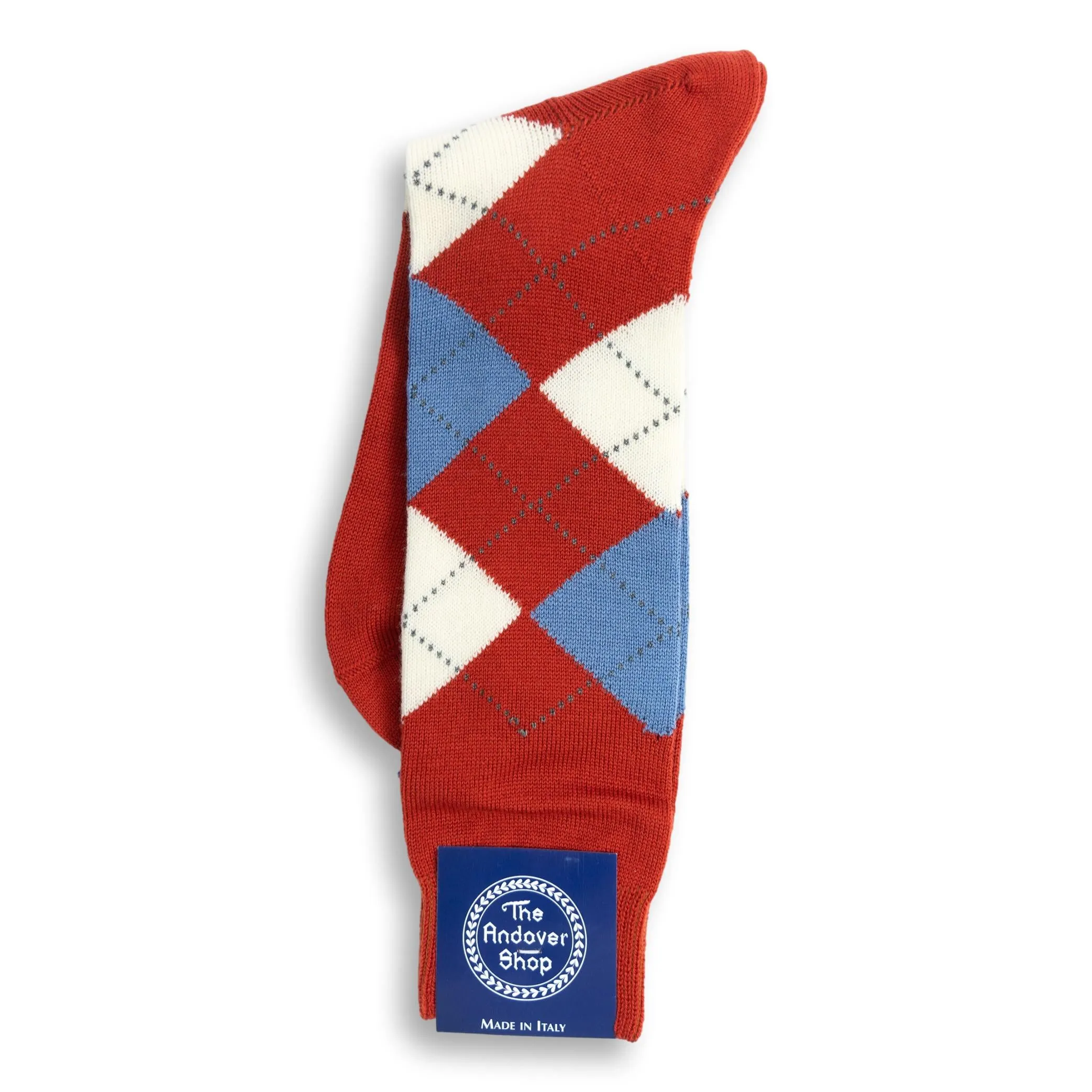 Mid-calf Argyle Wool Dress Socks sold by The Andover Shop