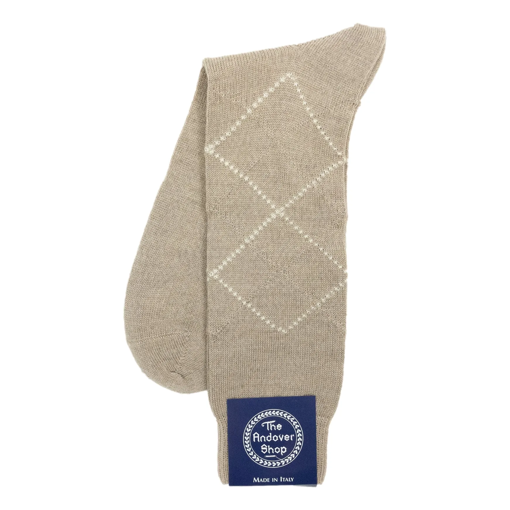 Mid-calf Argyle Wool Dress Socks sold by The Andover Shop product image thumbnail 3