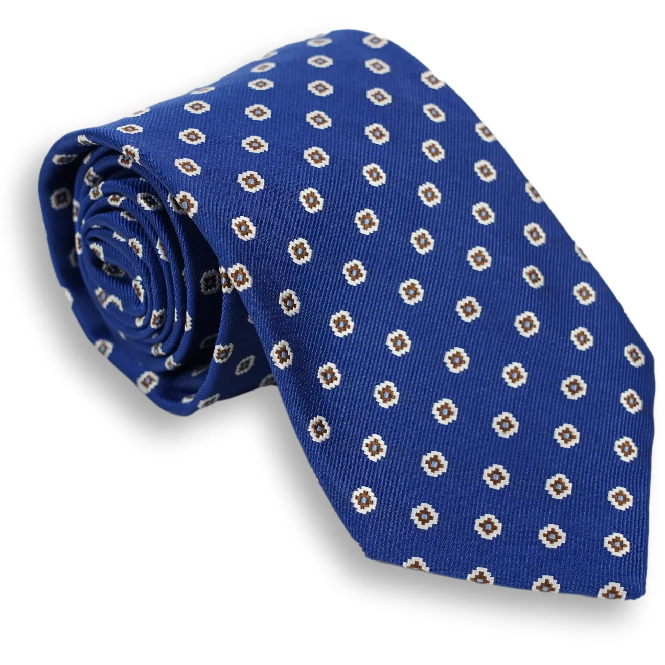 Abstract Medallion Silk Woven Tie sold by The Andover Shop product image thumbnail 3