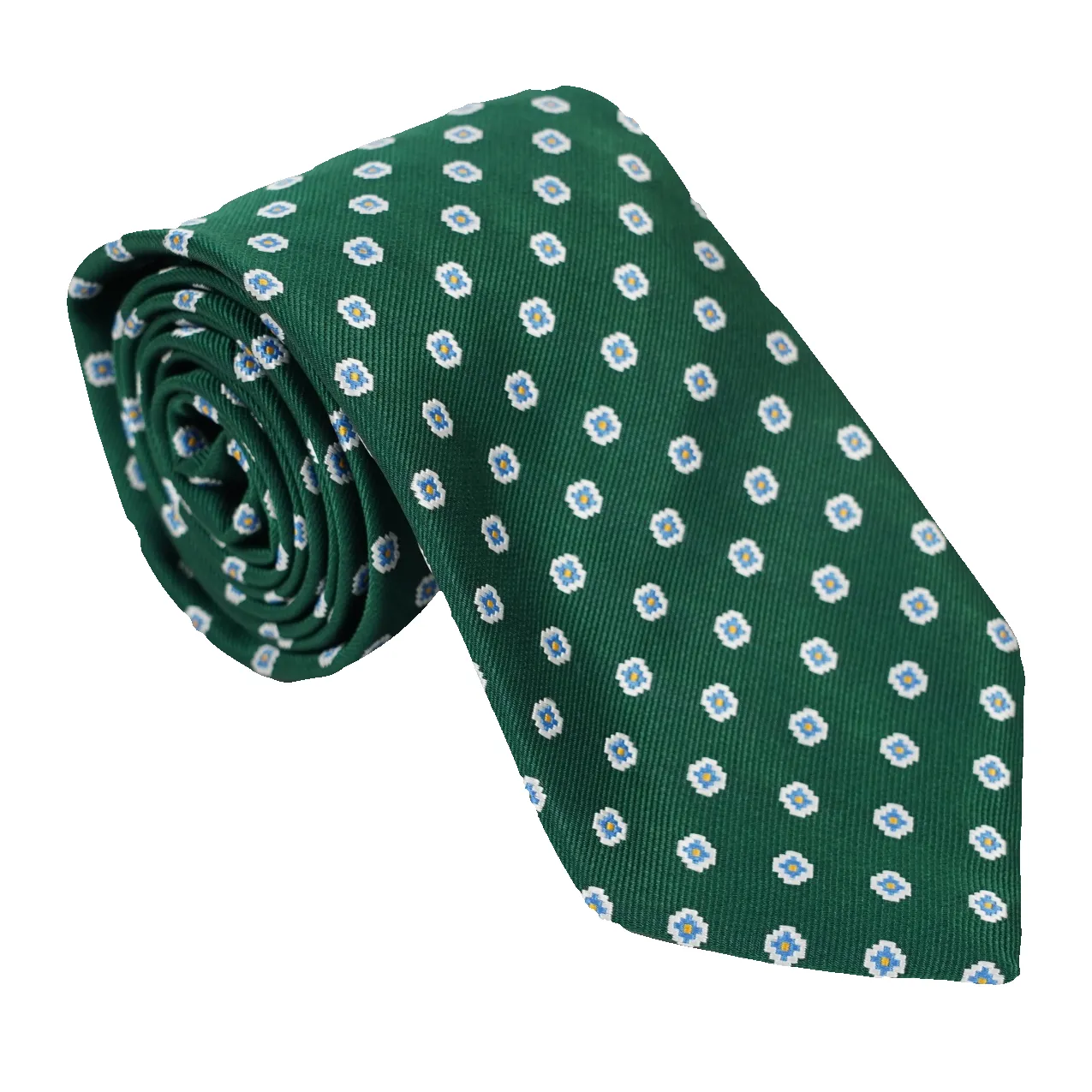 Abstract Medallion Silk Woven Tie sold by The Andover Shop product image thumbnail 2