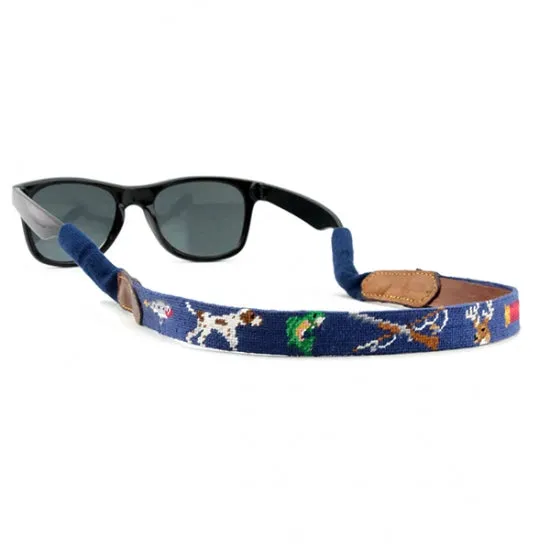 Southern Sportsman Needlepoint Sunglass Straps sold by The Andover Shop