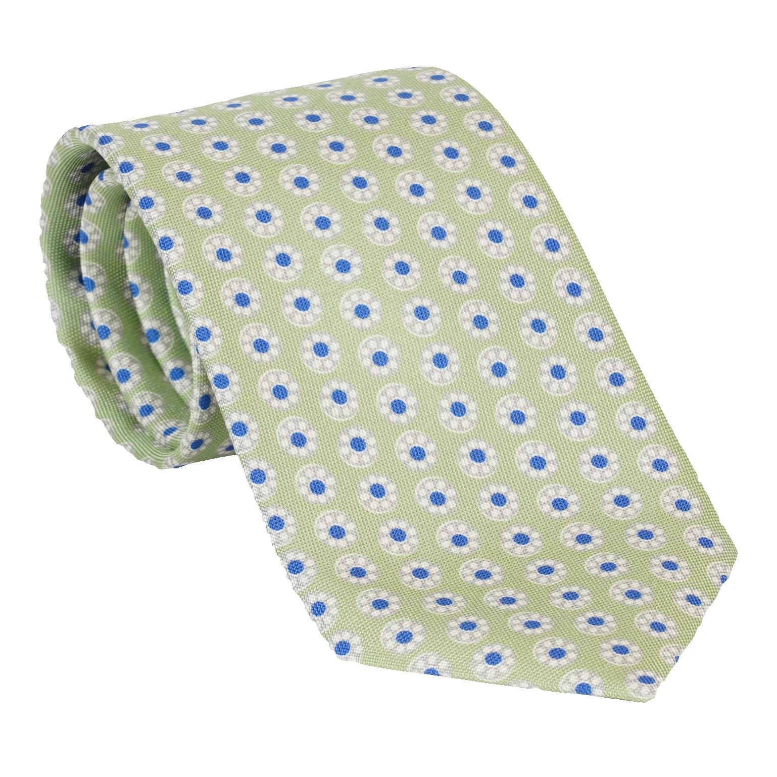 Abstract Flowers Neat Silk Tie sold by The Andover Shop product image thumbnail 5