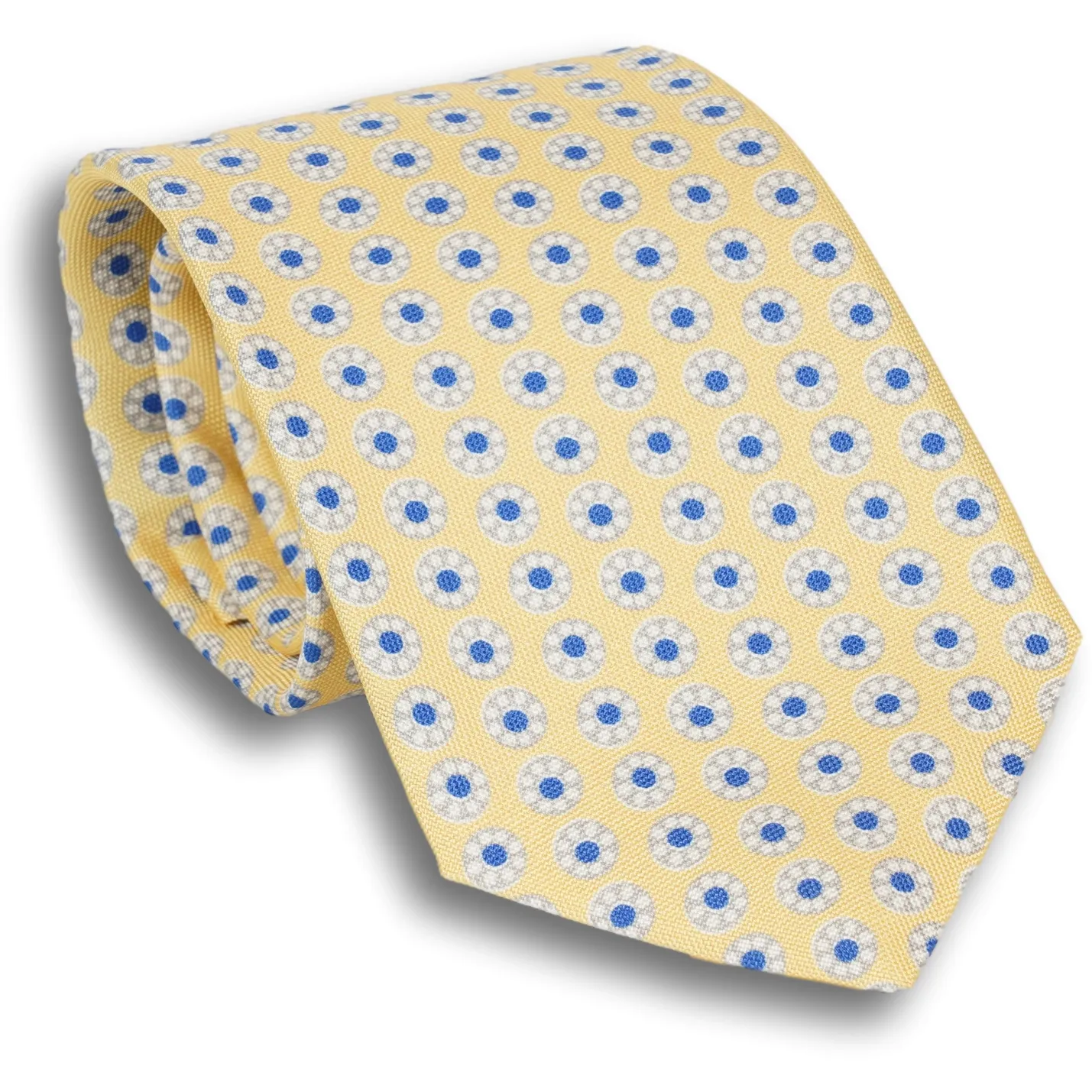 Abstract Flowers Neat Silk Tie sold by The Andover Shop product image thumbnail 2