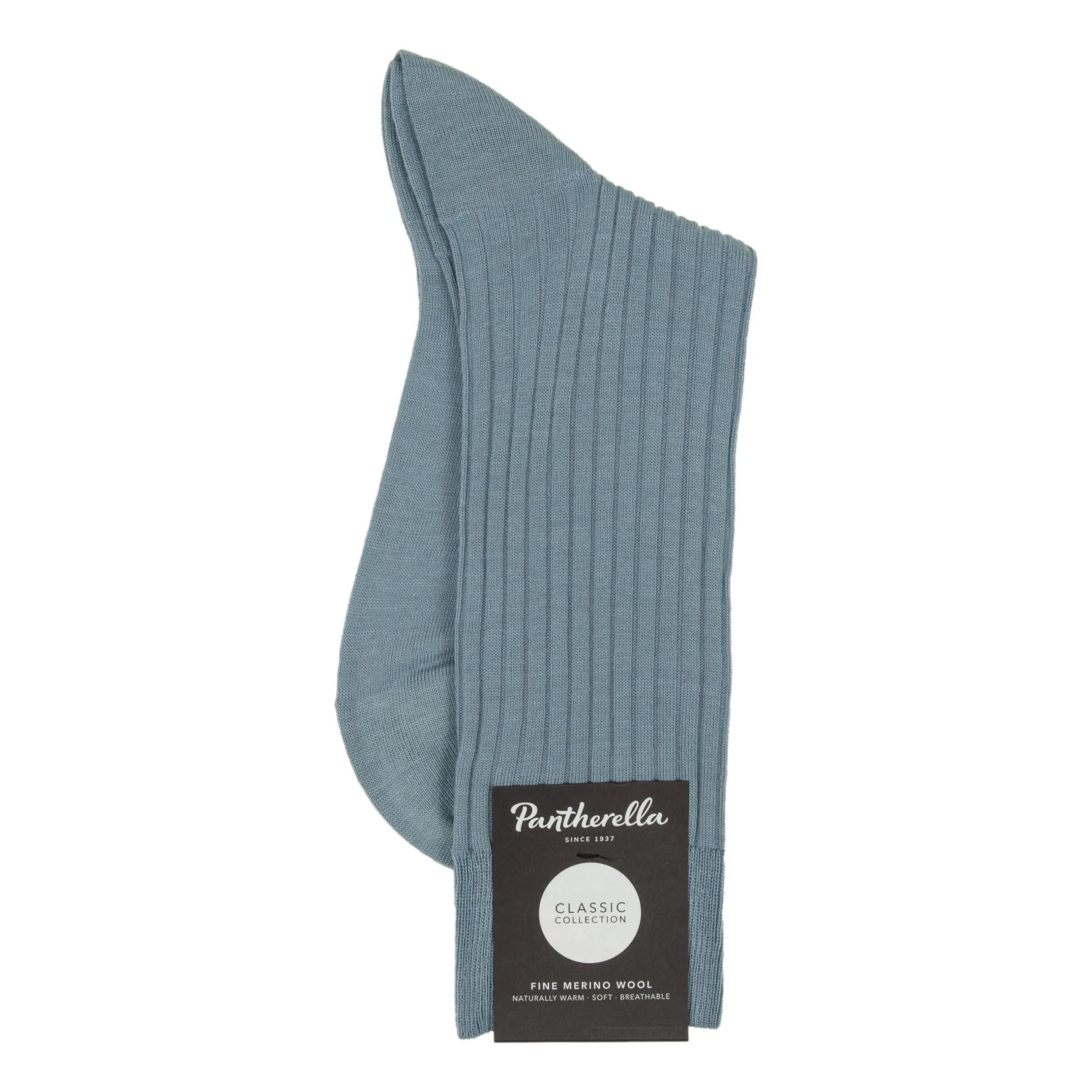 Laburnum 5x3 Rib Merino Wool Mid-calf Dress Socks sold by The Andover Shop product image thumbnail 5